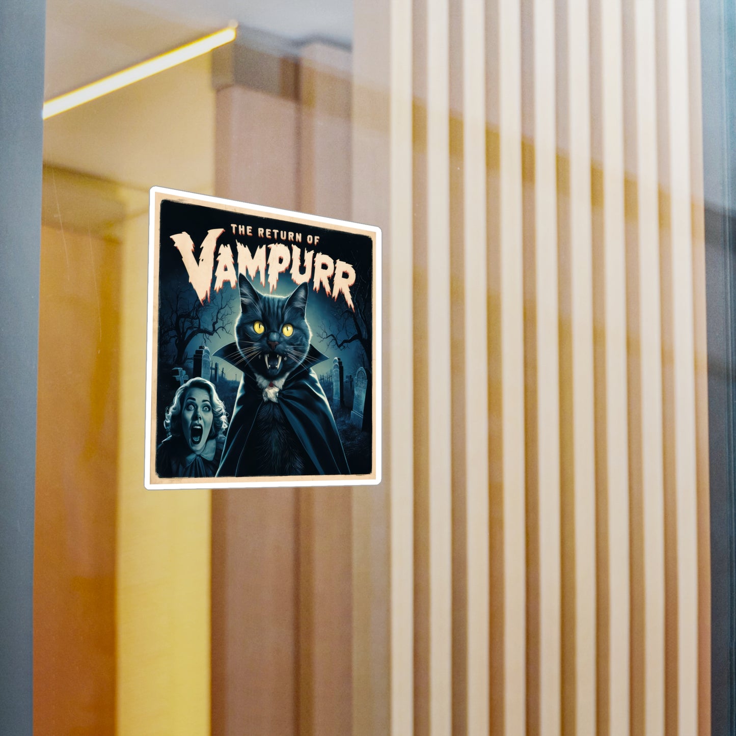 The Return Of Vampurr Movie Vinyl Decal