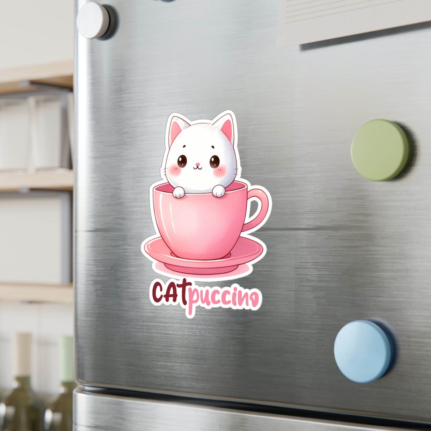 CATpuccino Vinyl Decal Sticker