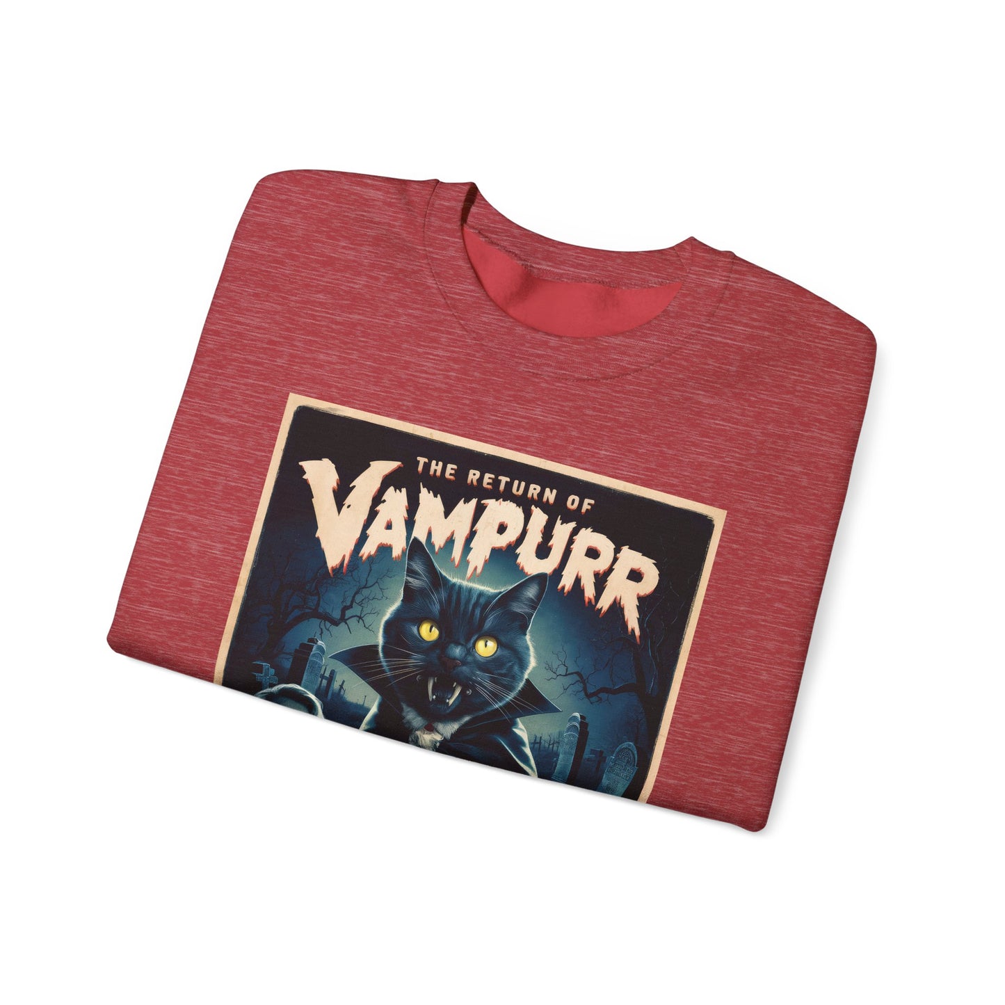 The Return Of Vampurr Movie Crewneck Sweatshirt