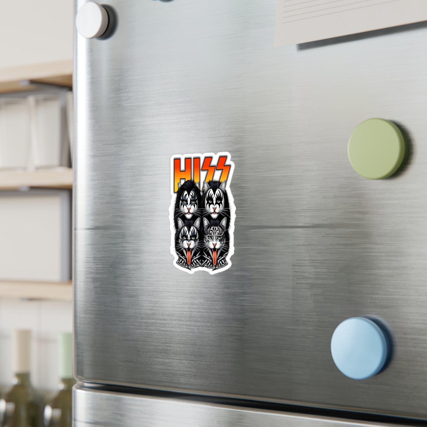 Hiss Band Vinyl Decal