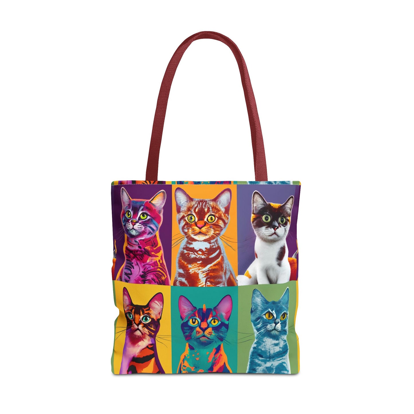 Catty Warhol Tote Bag