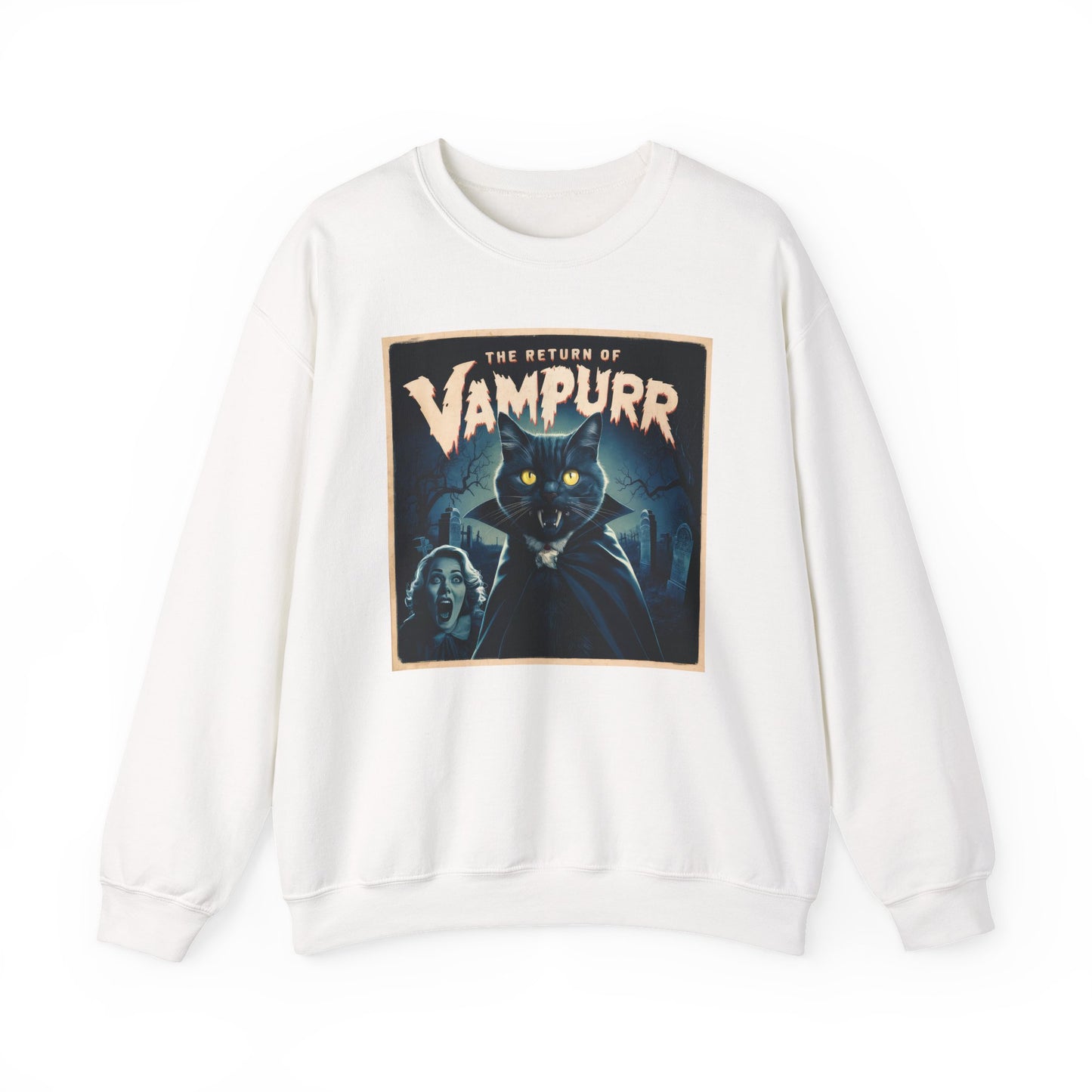 The Return Of Vampurr Movie Crewneck Sweatshirt