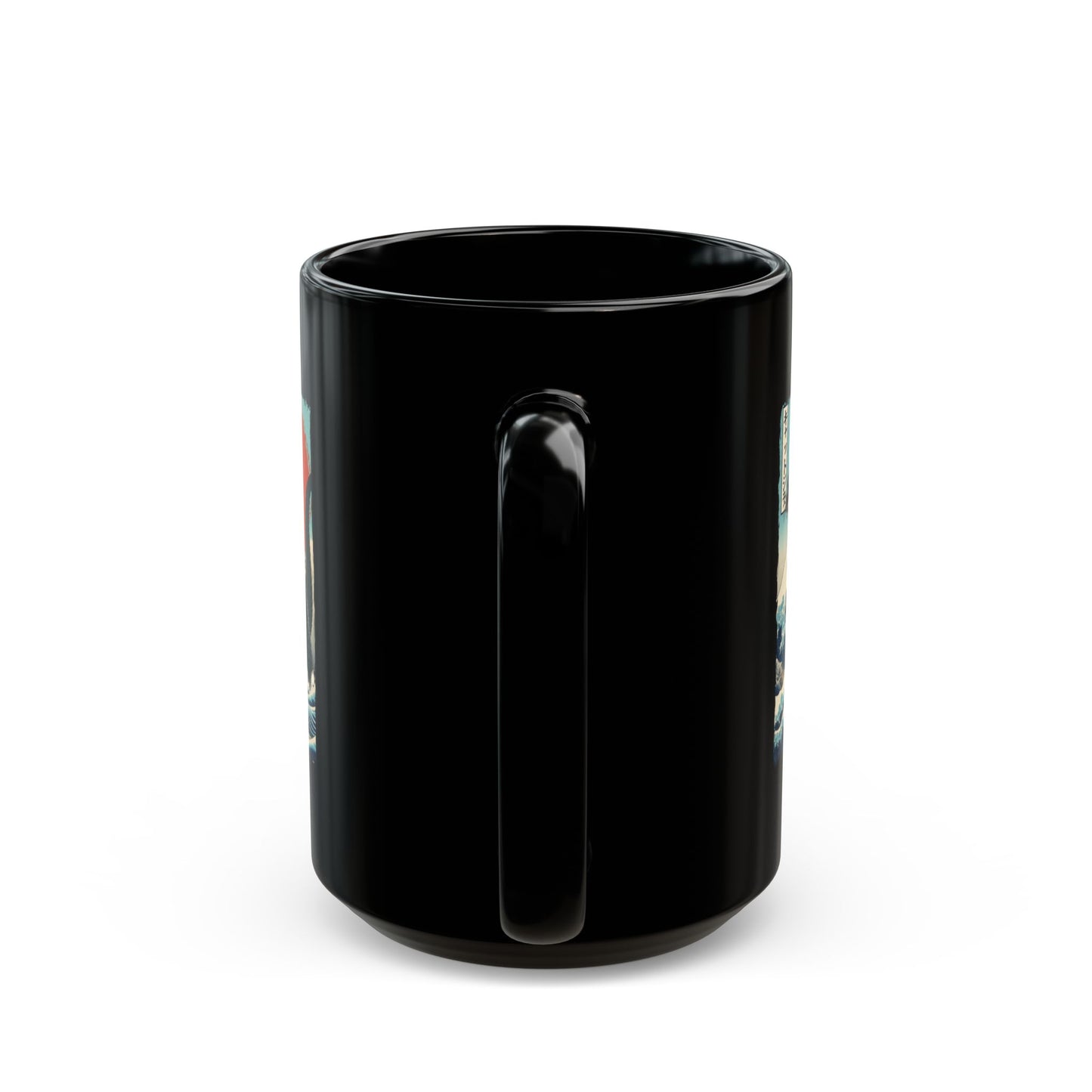 Catzilla Japanese Art Coffee Mug