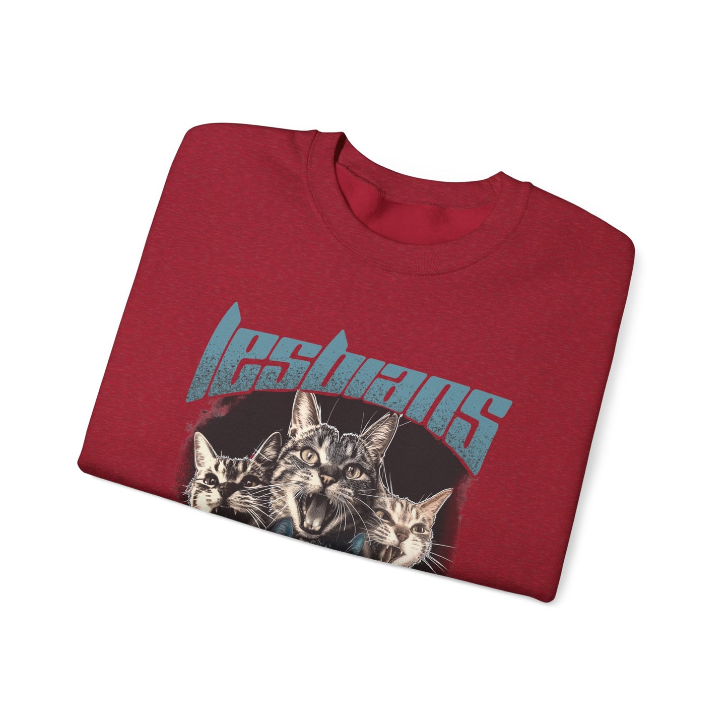 Lesbians Eat What?? Crewneck Sweatshirt
