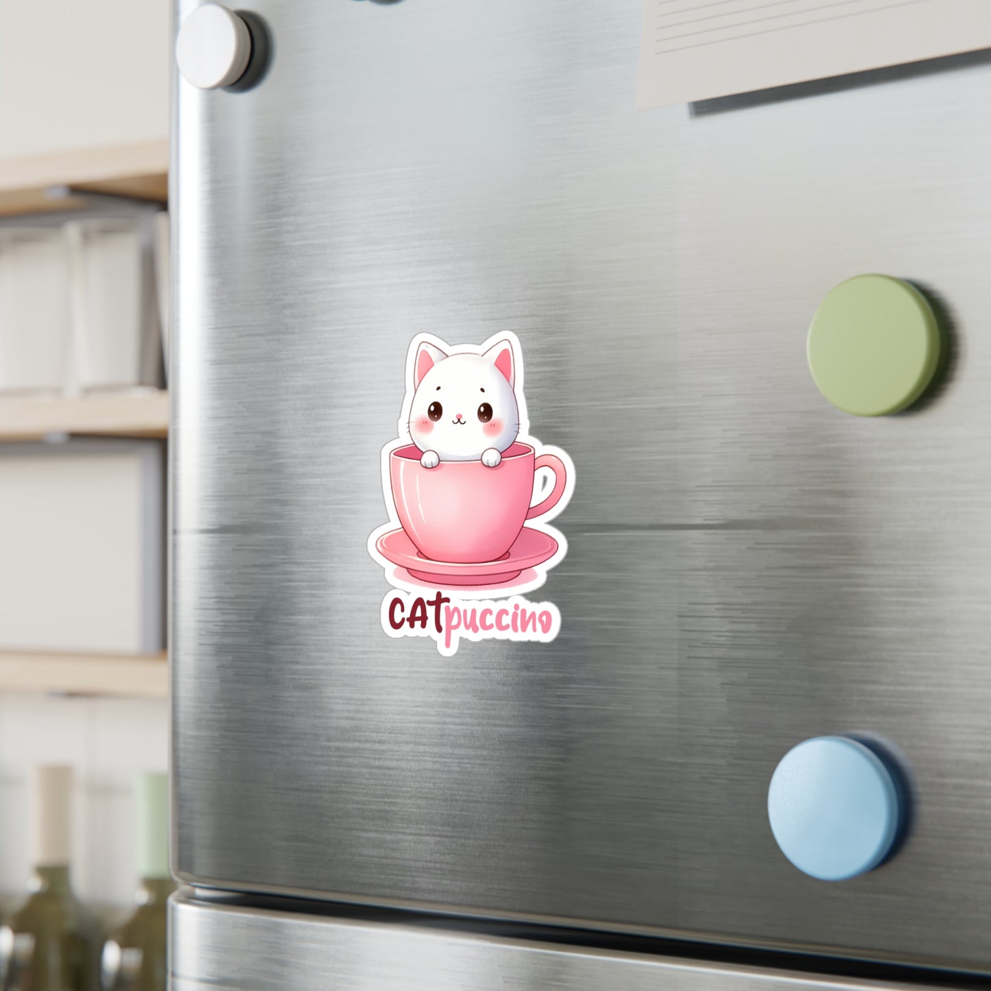 CATpuccino Vinyl Decal Sticker