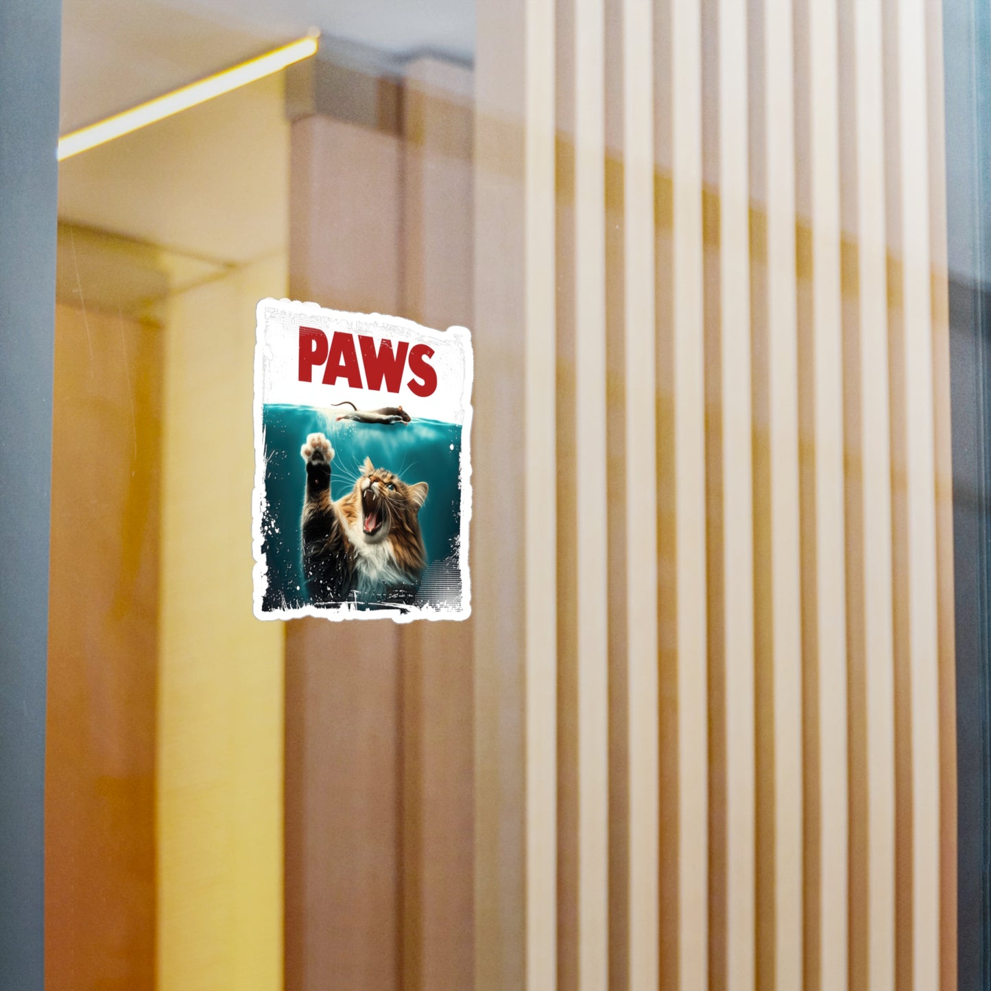 Paws Movie Vinyl Decal
