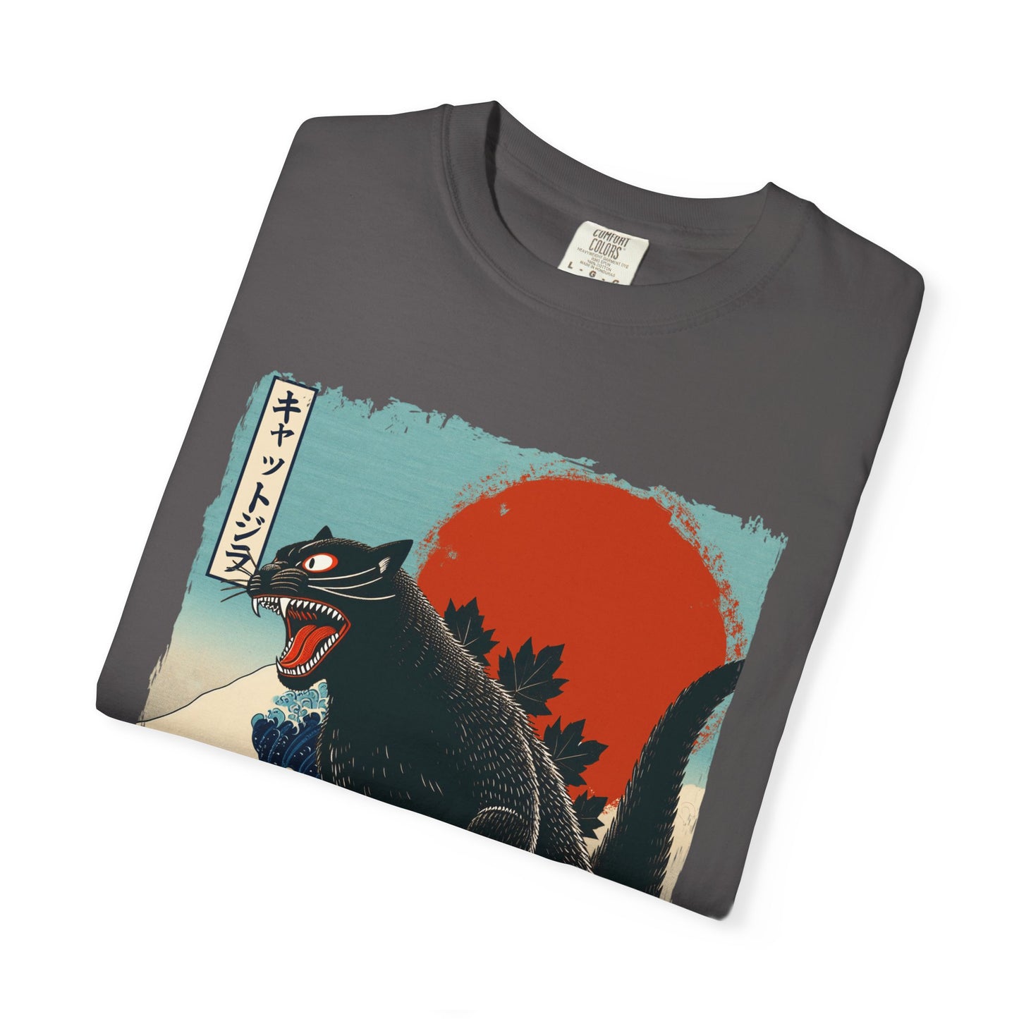 Catzilla Japanese Art T-Shirt