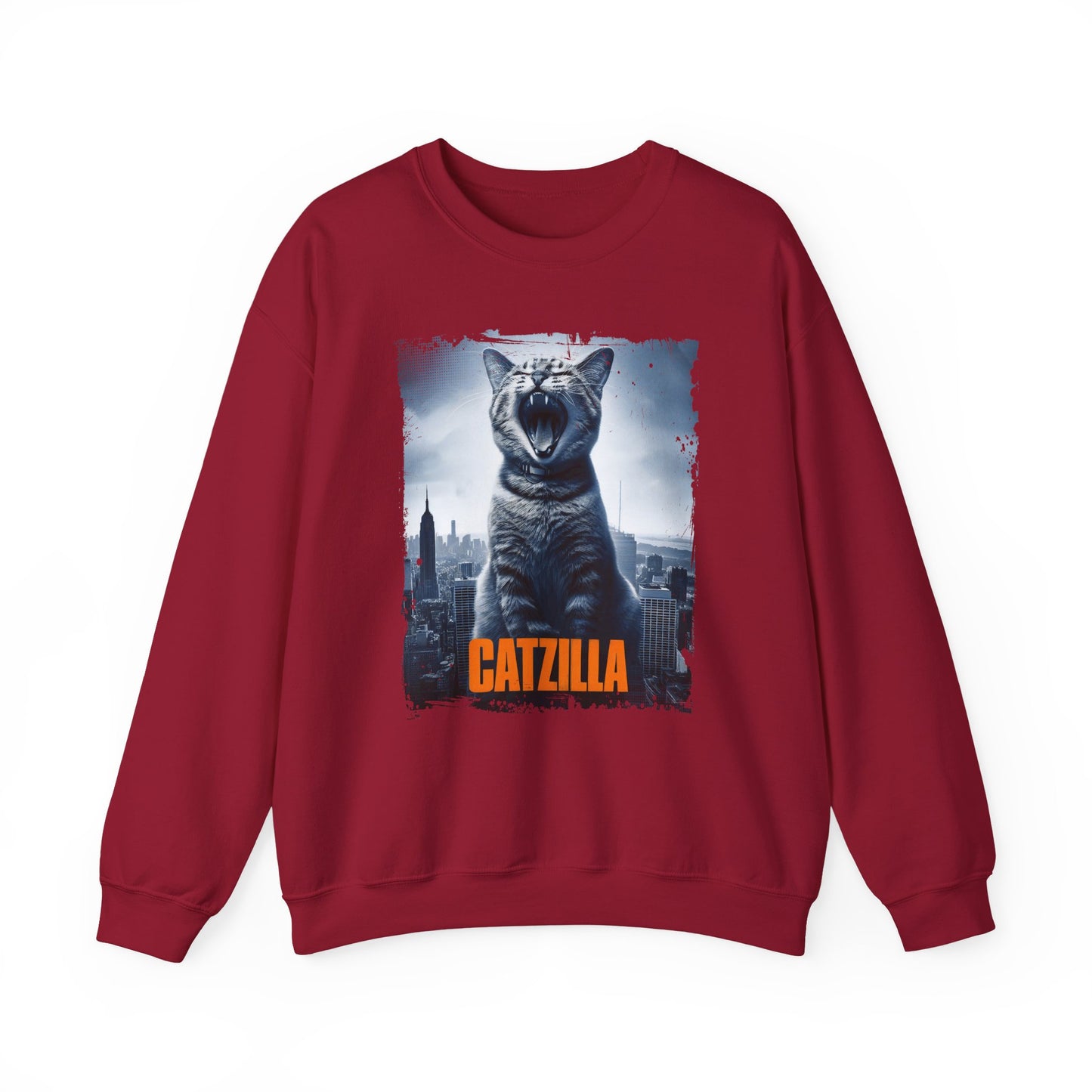 Catzilla Movie Crewneck Sweatshirt