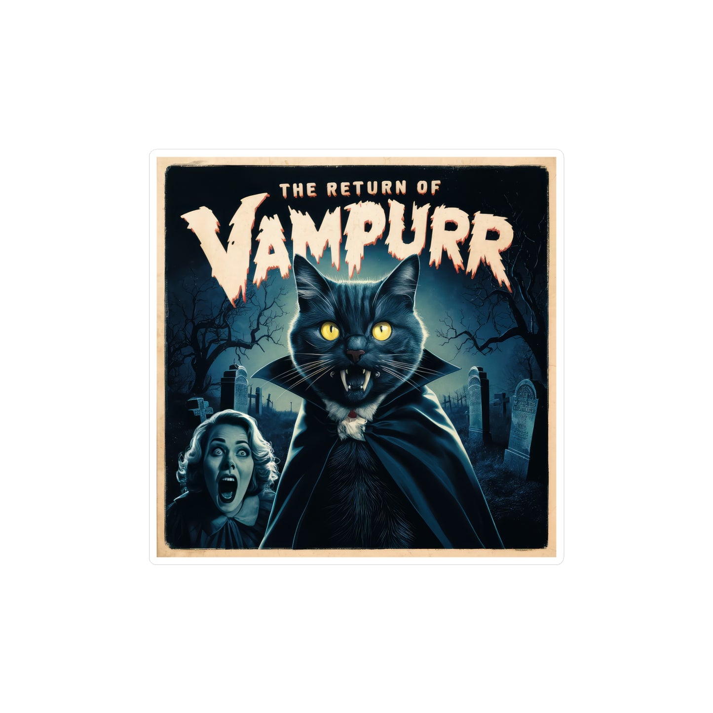 The Return Of Vampurr Movie Vinyl Decal