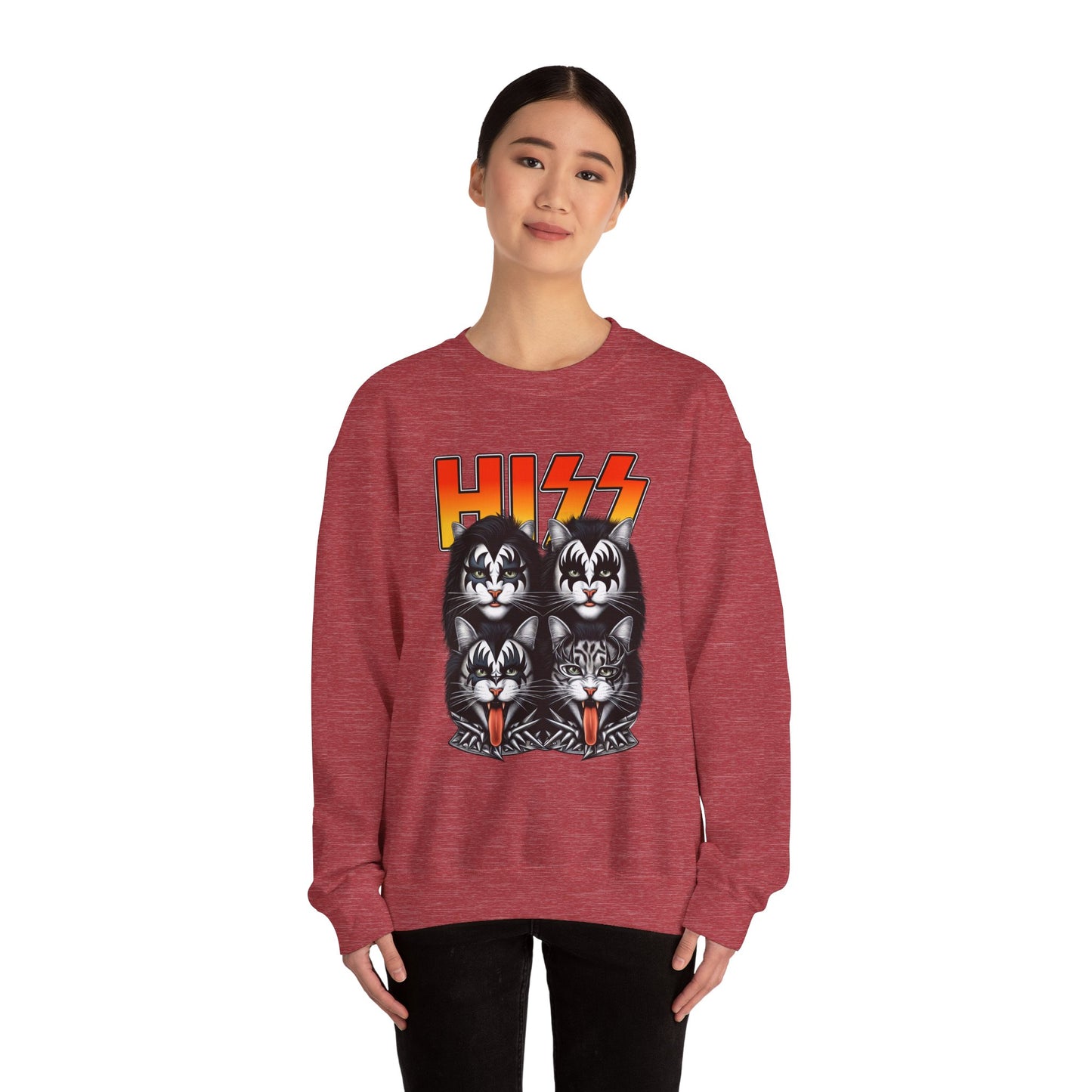 Hiss Band Crewneck Sweatshirt