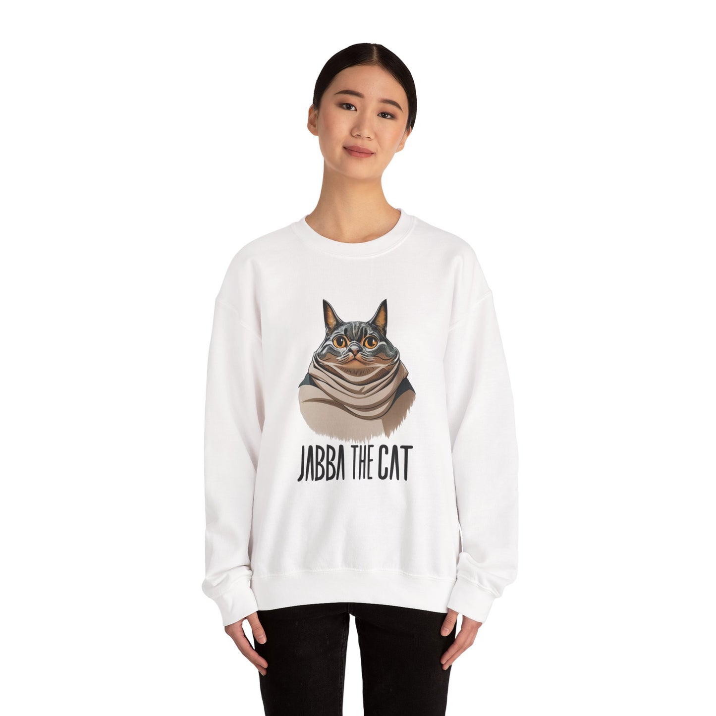 Jabba The Cat Crewneck Sweatshirt
