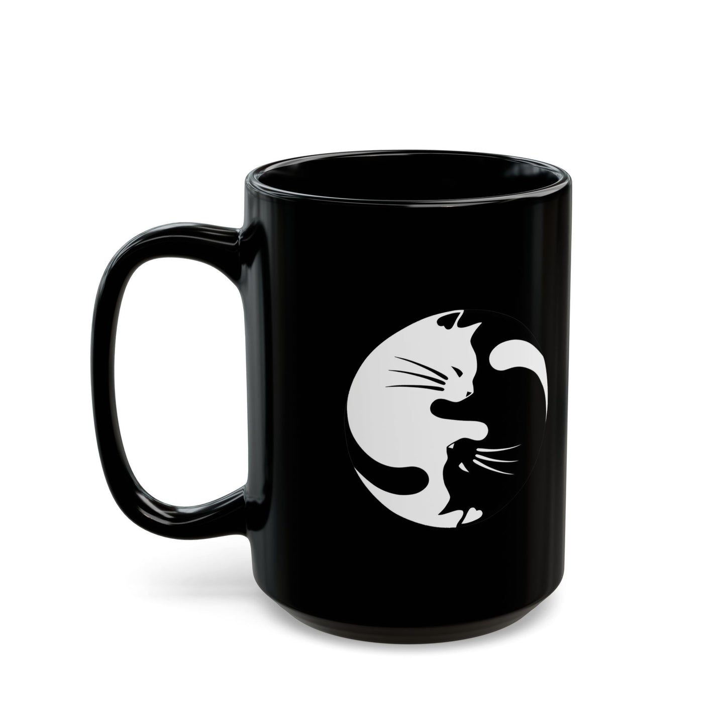Yin Yang Kitties Coffee Mug