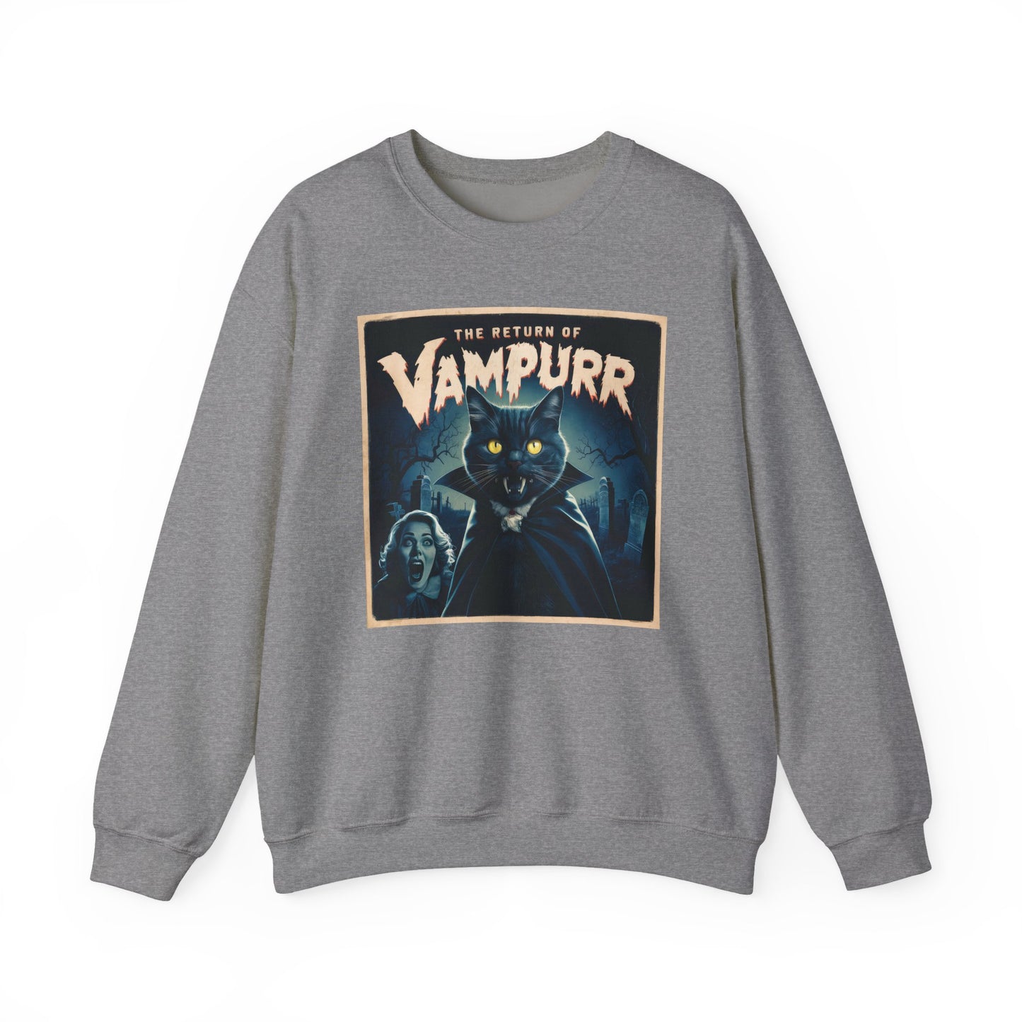 The Return Of Vampurr Movie Crewneck Sweatshirt
