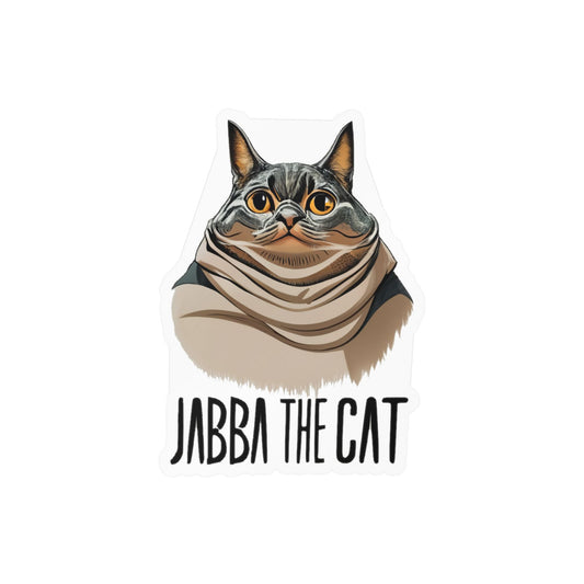 Jabba The Cat Vinyl Decal