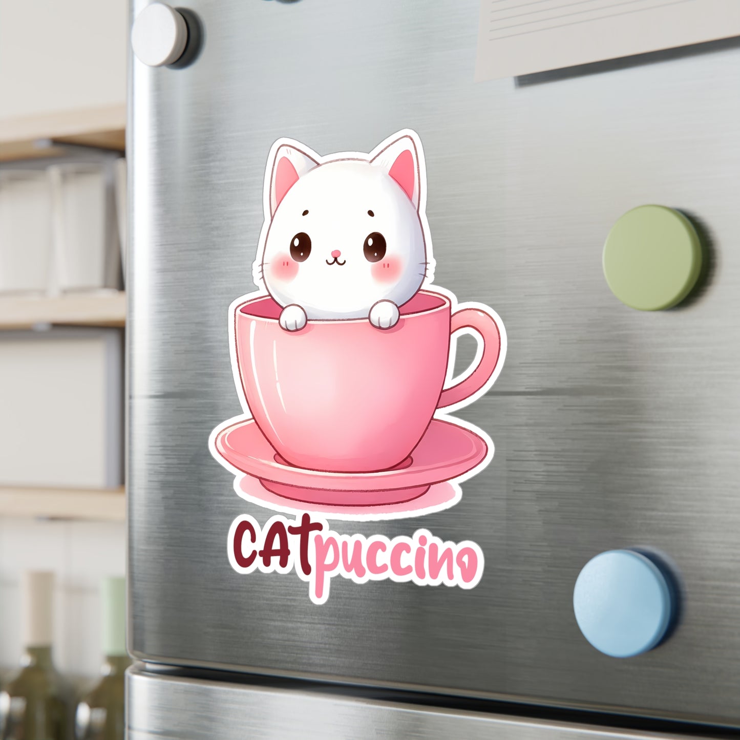 CATpuccino Vinyl Decal Sticker