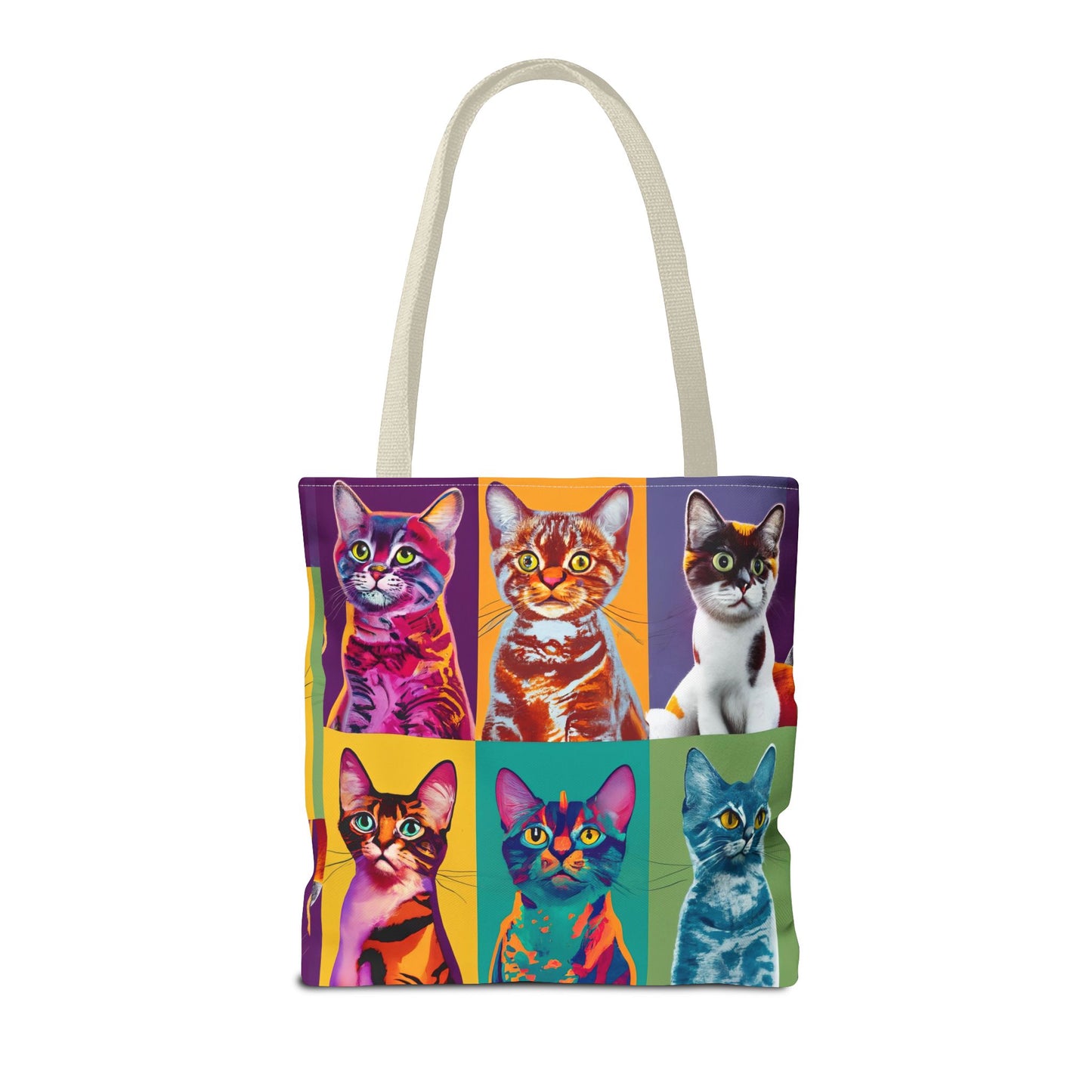 Catty Warhol Tote Bag