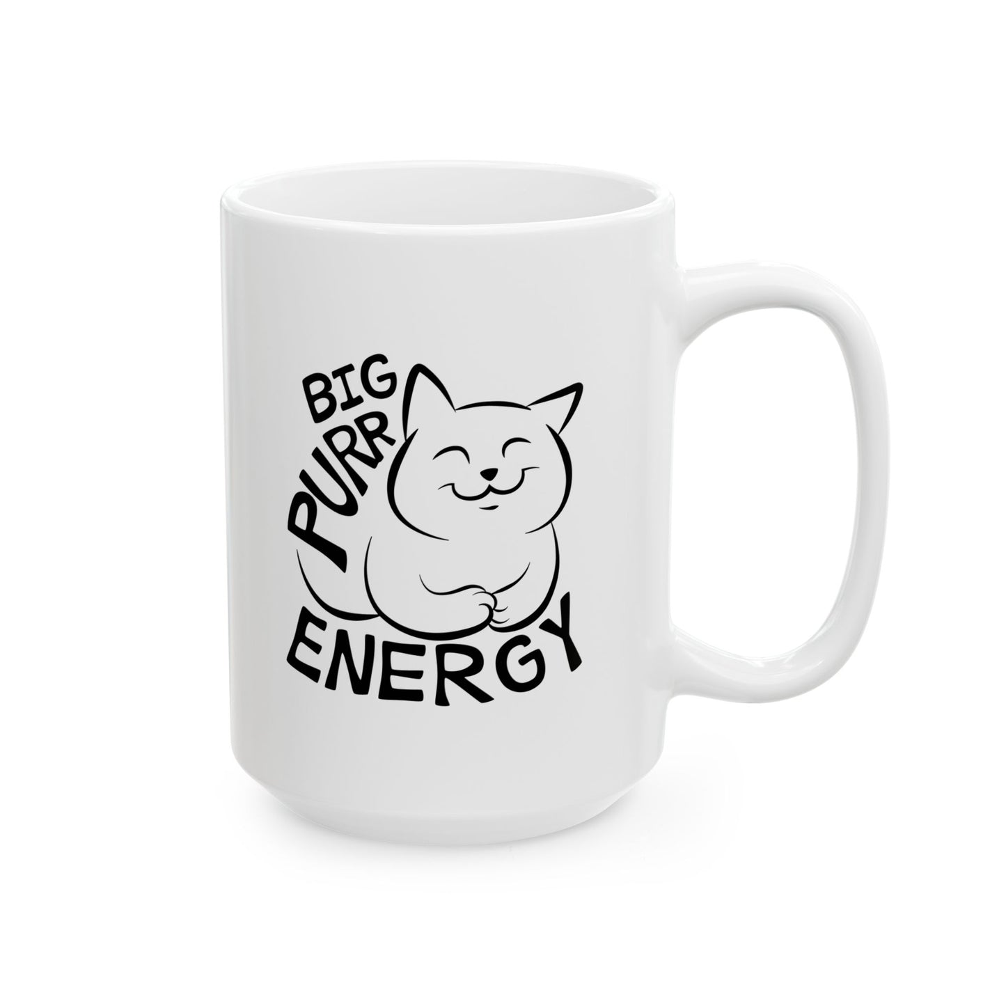 Big Purr Energy Coffee Mug