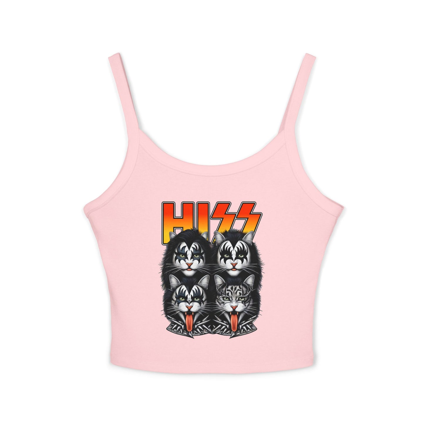 Hiss Band Women's Spaghetti Strap Tank Top