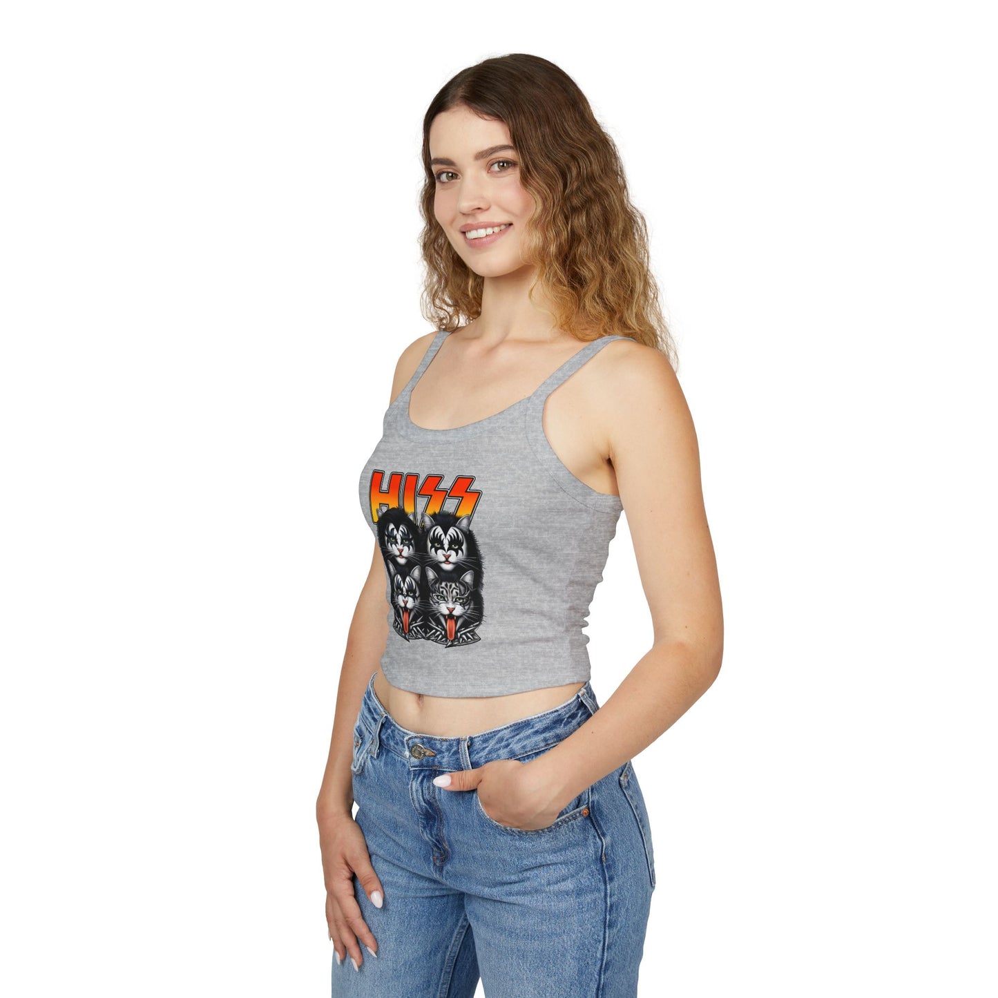 Hiss Band Women's Spaghetti Strap Tank Top