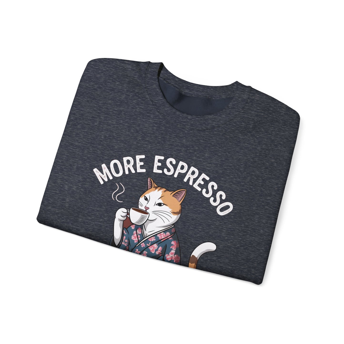 More Espresso Less Depresso Crewneck Sweatshirt