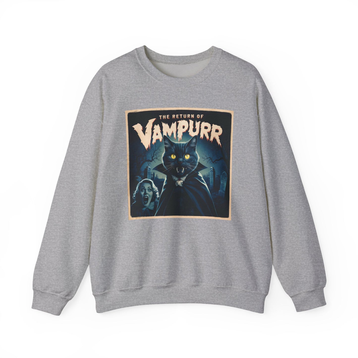 The Return Of Vampurr Movie Crewneck Sweatshirt