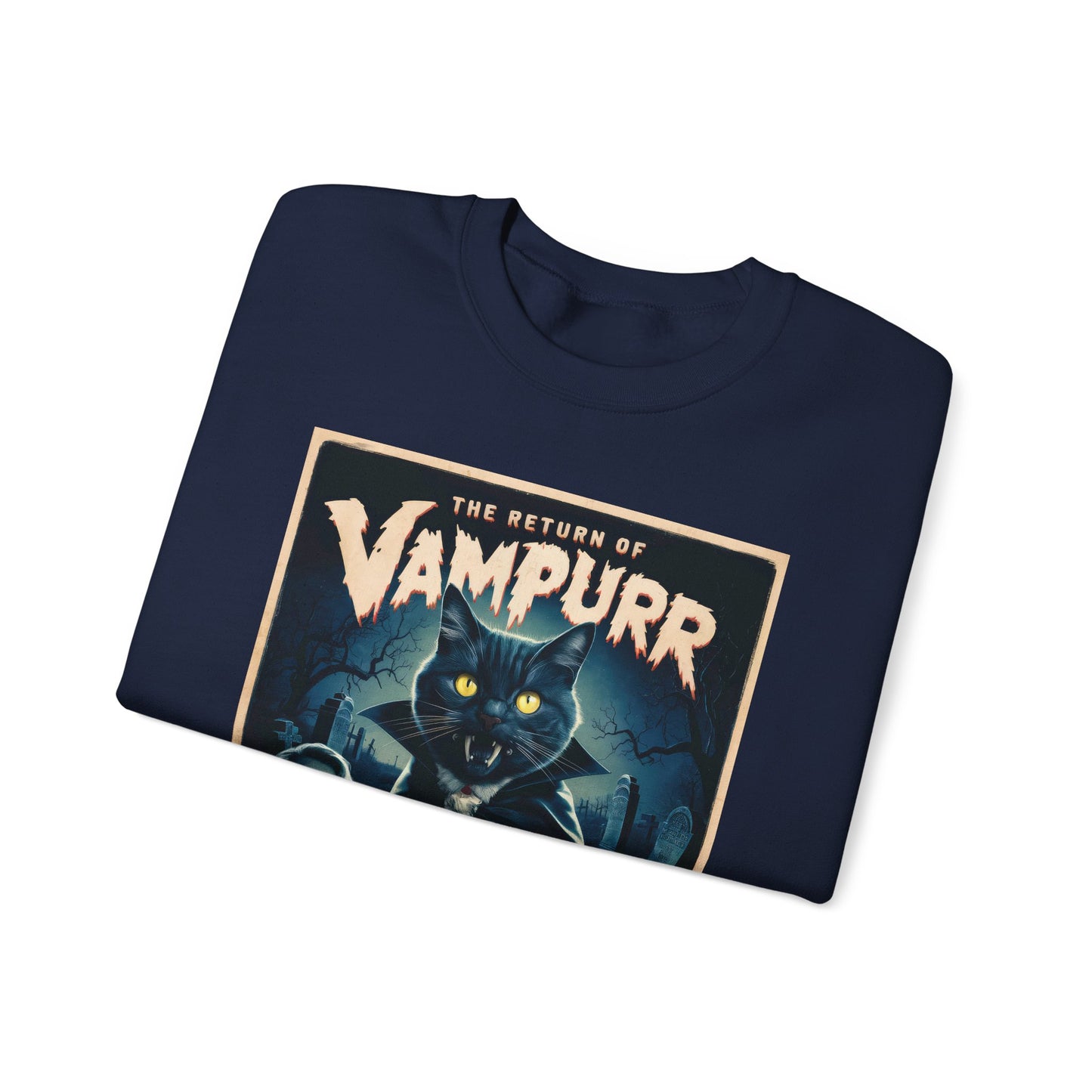 The Return Of Vampurr Movie Crewneck Sweatshirt