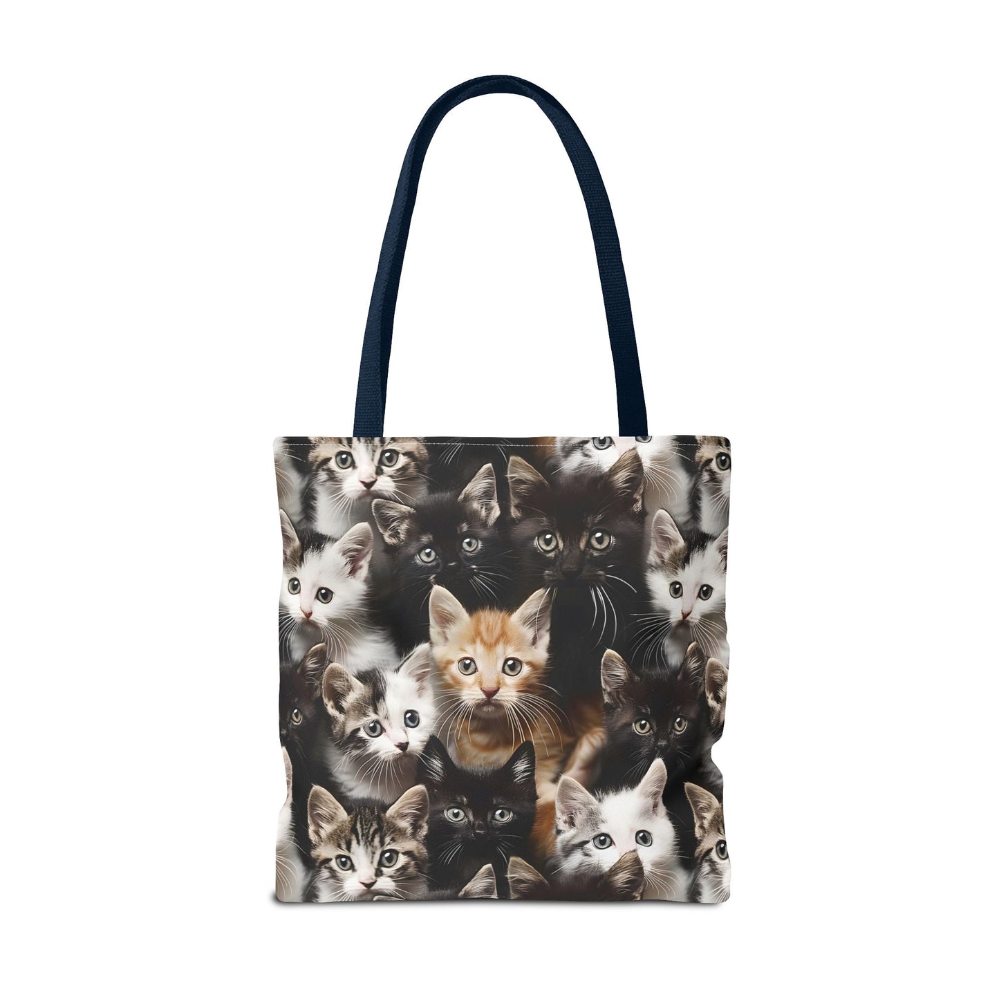 Cozy Kitten Crowd Tote Bag