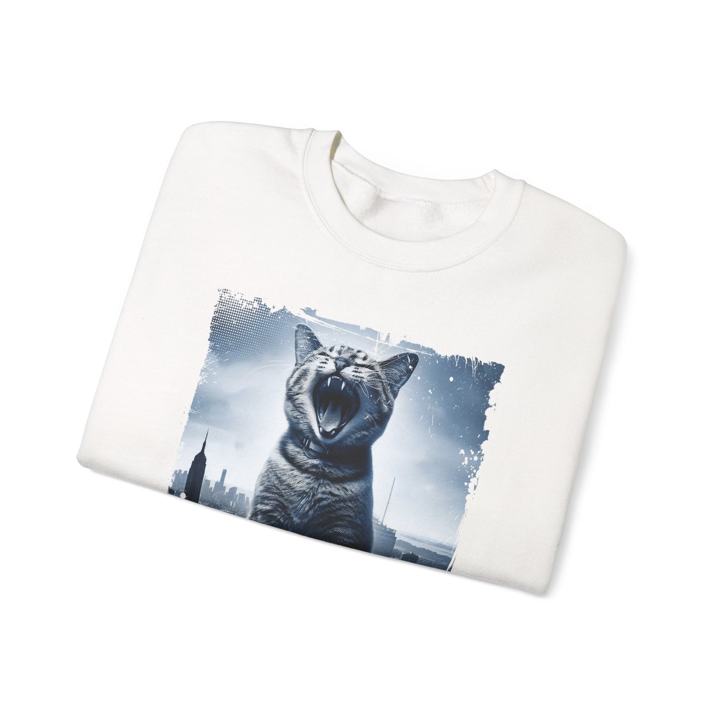 Catzilla Movie Crewneck Sweatshirt
