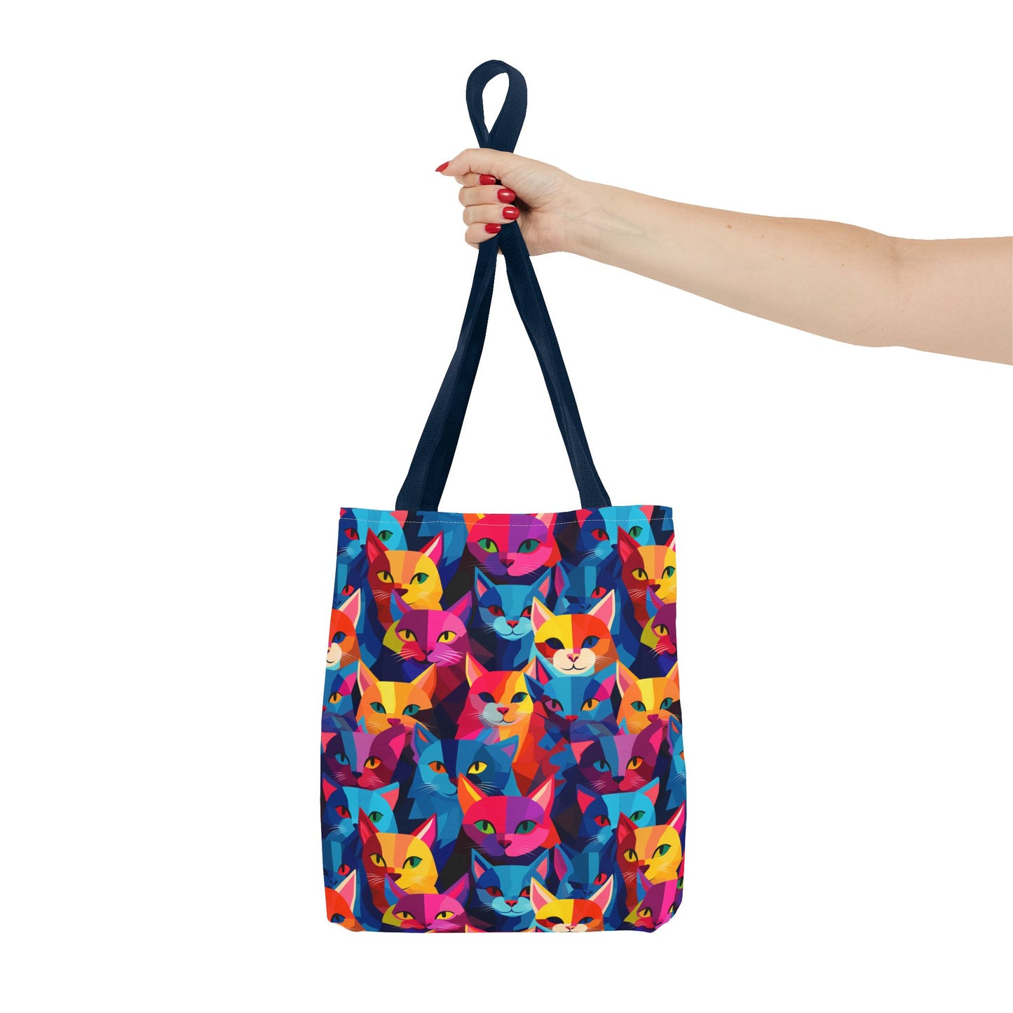 Prismatic Paws Tote Bag