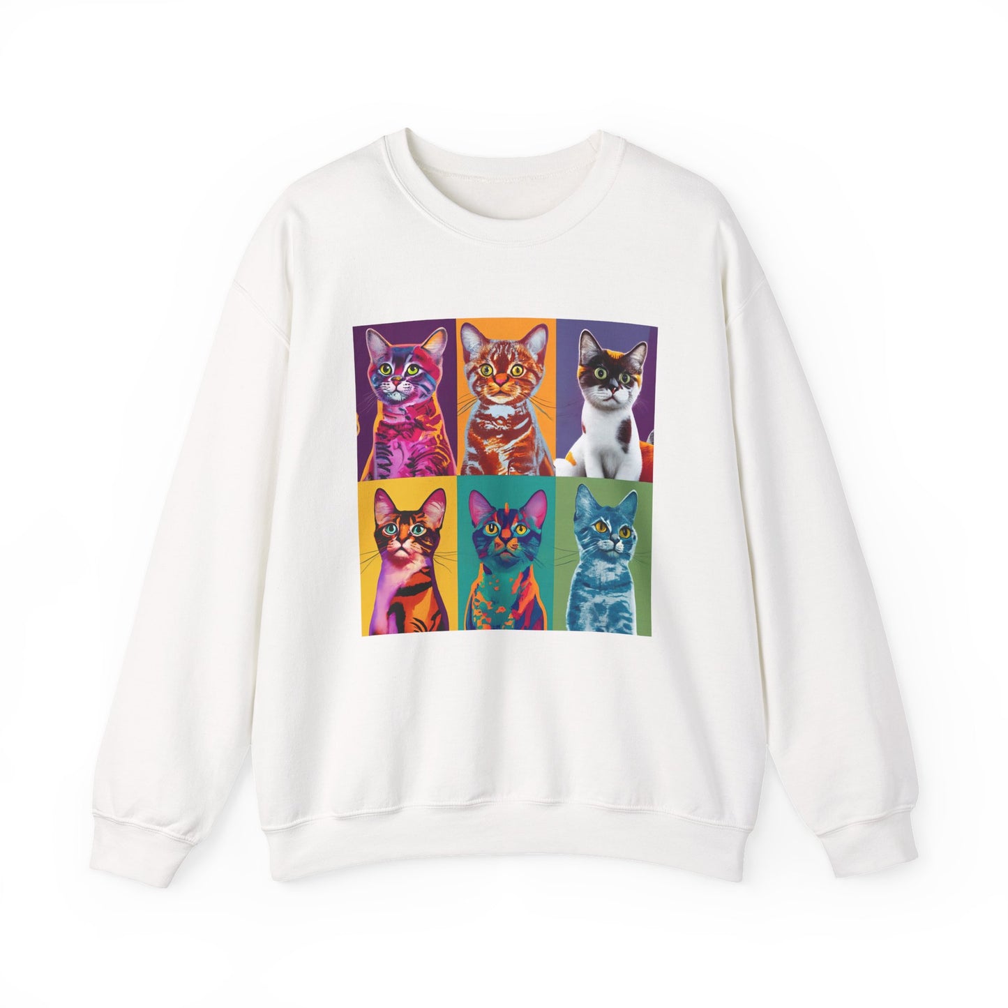 Catty Warhol Crewneck Sweatshirt
