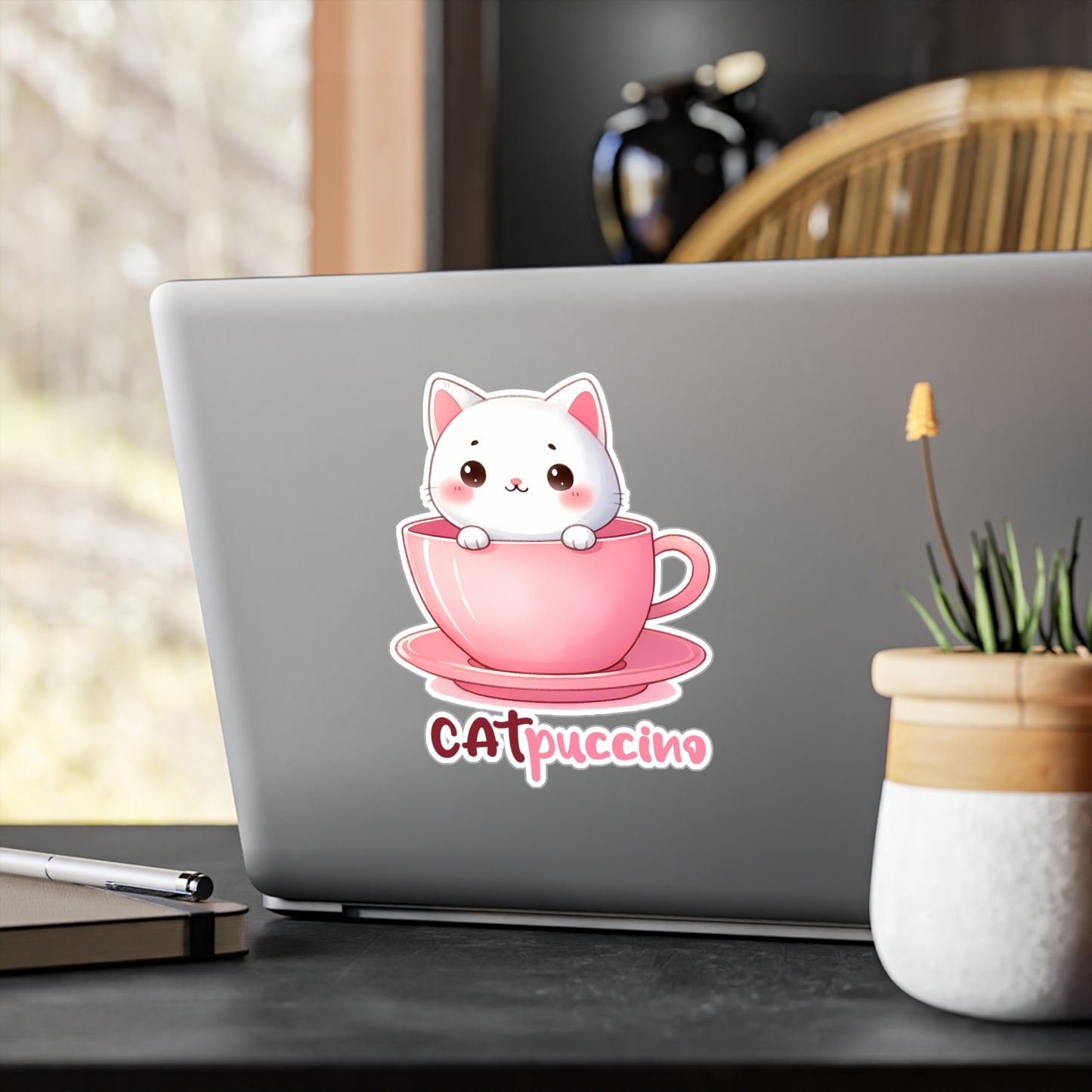 CATpuccino Vinyl Decal Sticker