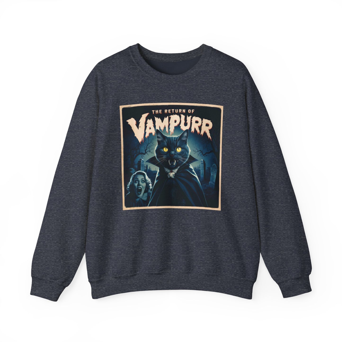 The Return Of Vampurr Movie Crewneck Sweatshirt