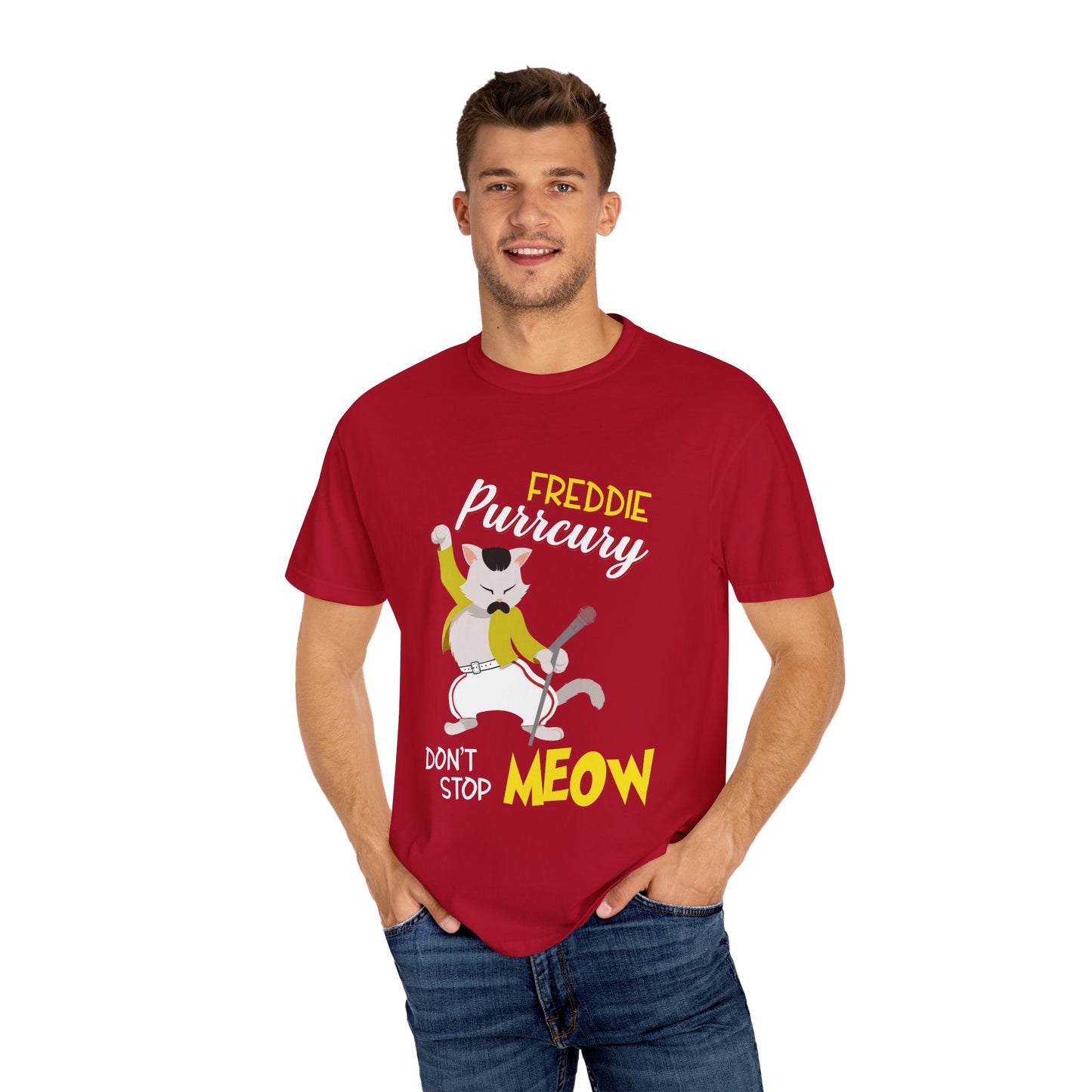 Freddie Purrcury Don’t Stop Meow T-Shirt