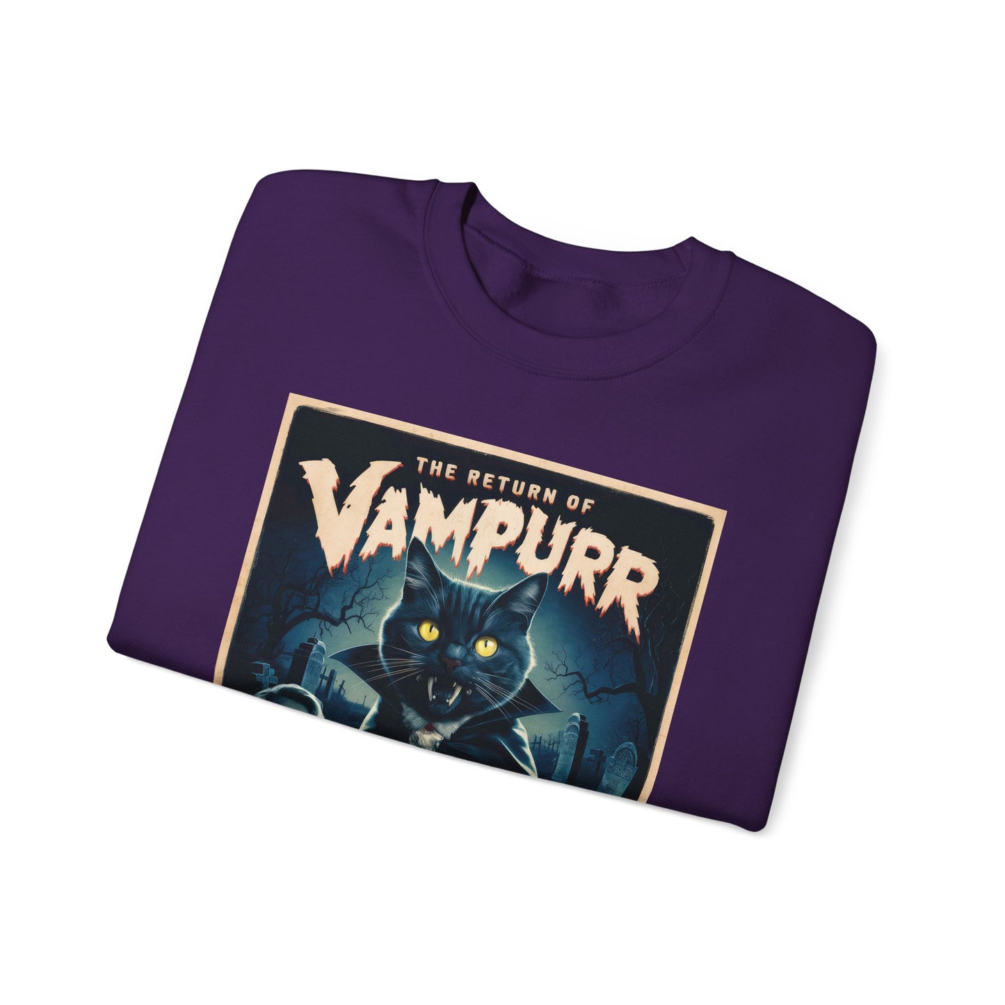 The Return Of Vampurr Movie Crewneck Sweatshirt