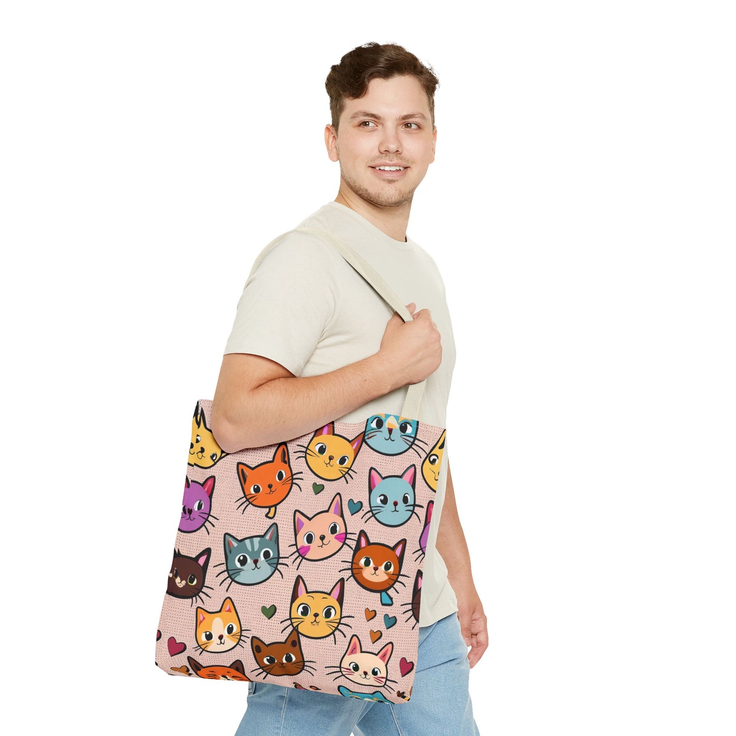 Chibi Cats Tote Bag
