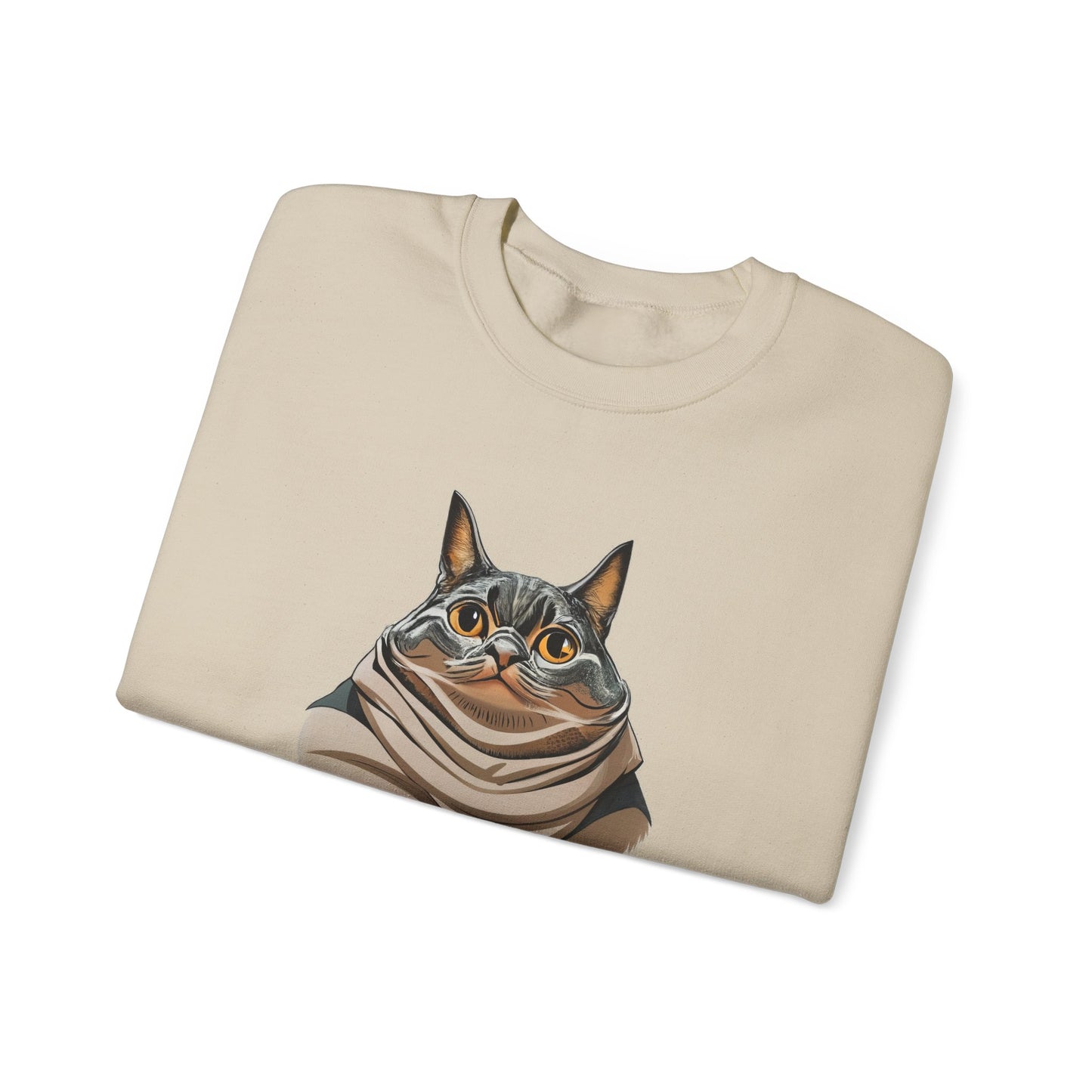 Jabba The Cat Crewneck Sweatshirt