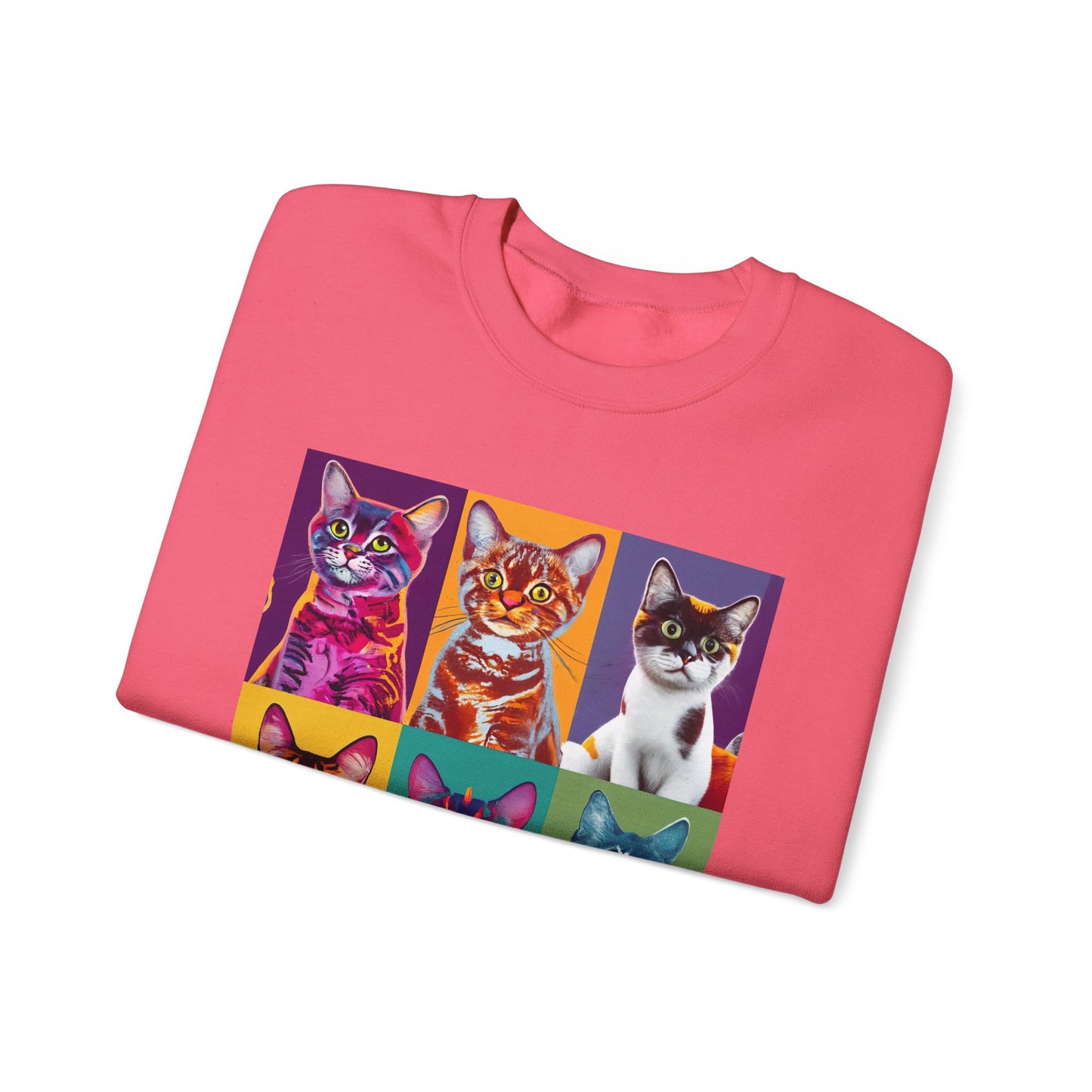 Catty Warhol Crewneck Sweatshirt
