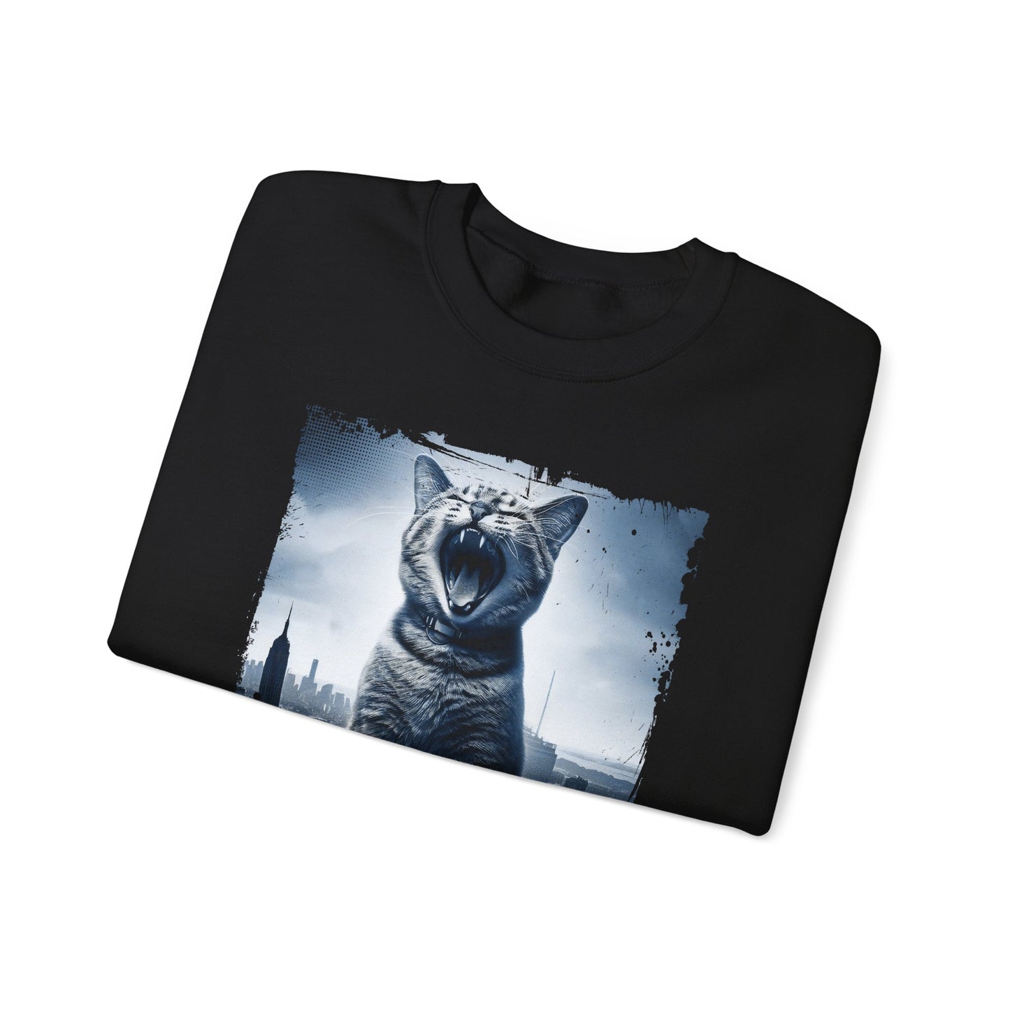 Catzilla Movie Crewneck Sweatshirt