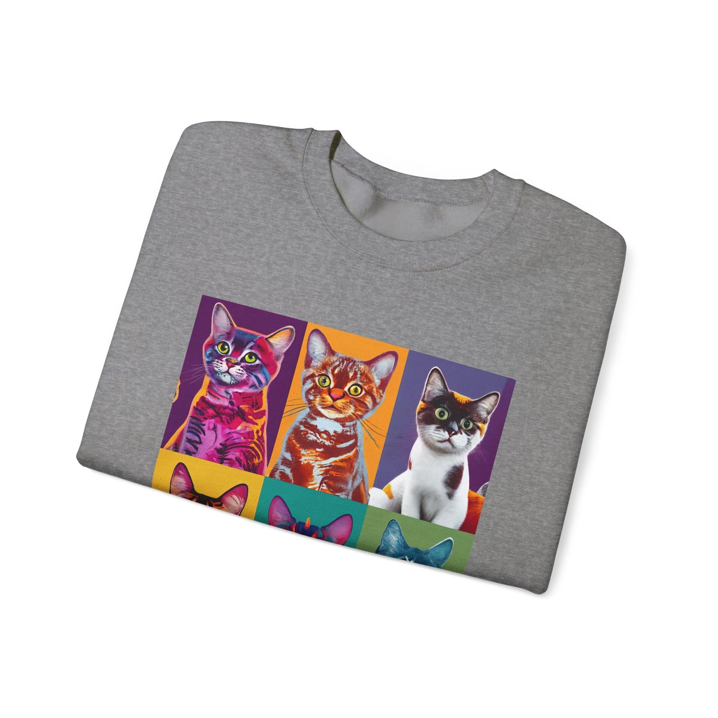 Catty Warhol Crewneck Sweatshirt