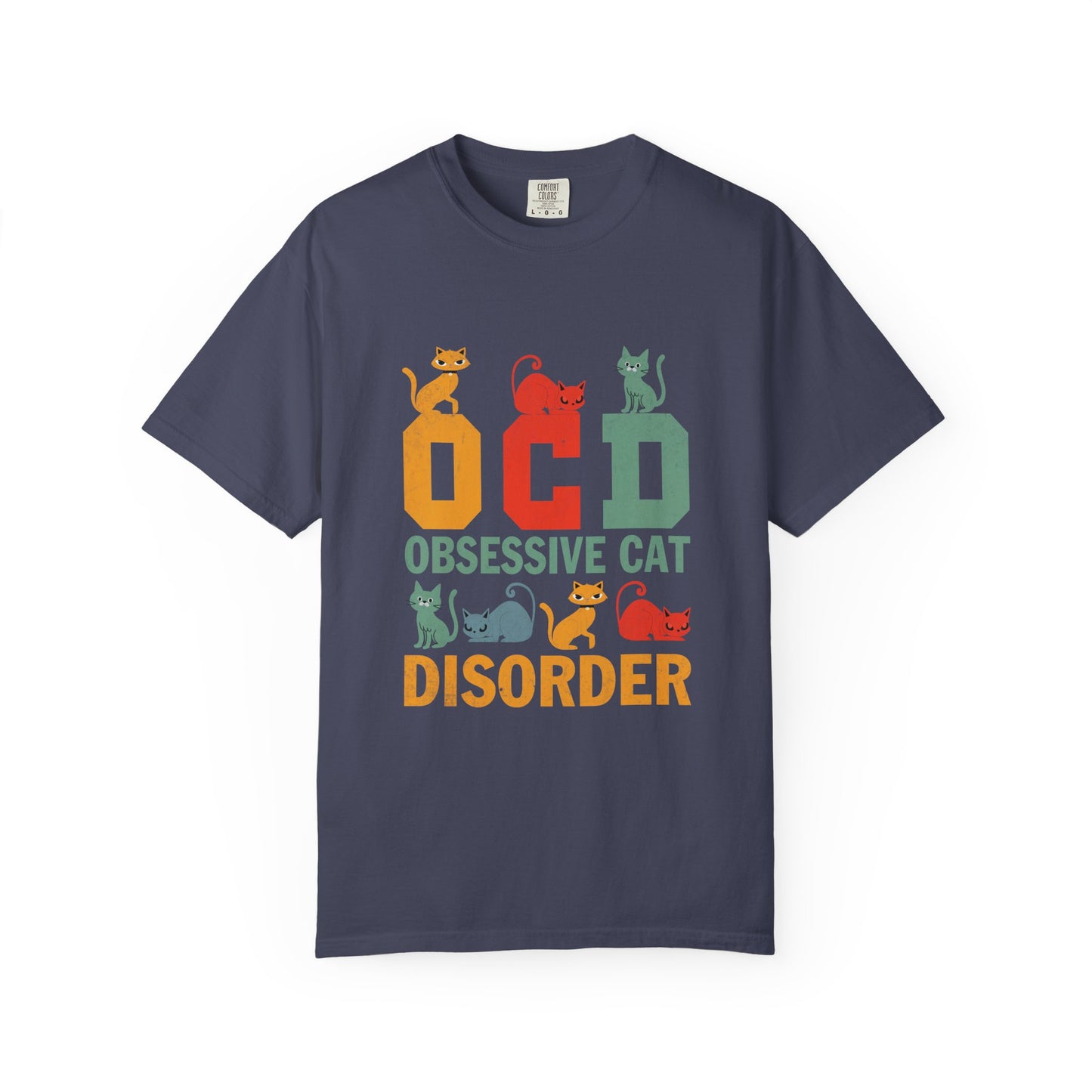 OCD Obsessive Cat Disorder T-Shirt
