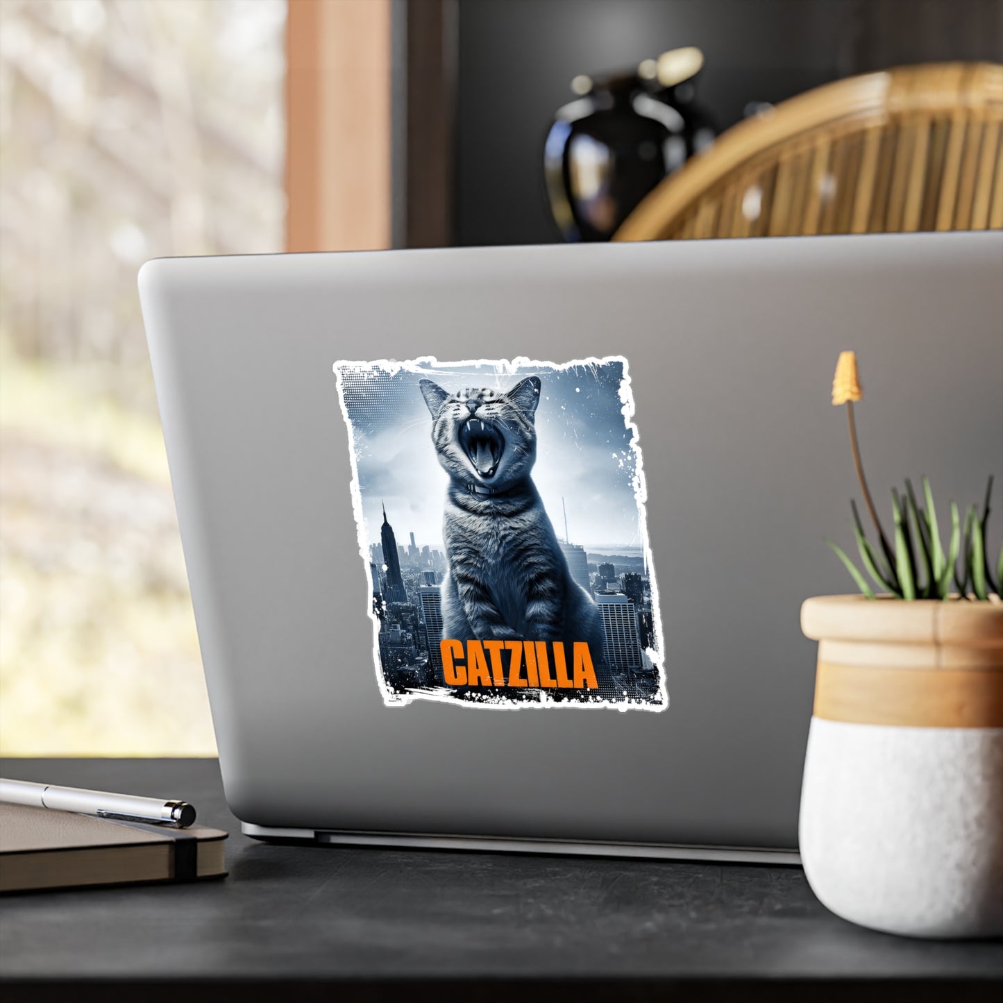 Catzilla Movie Vinyl Decal