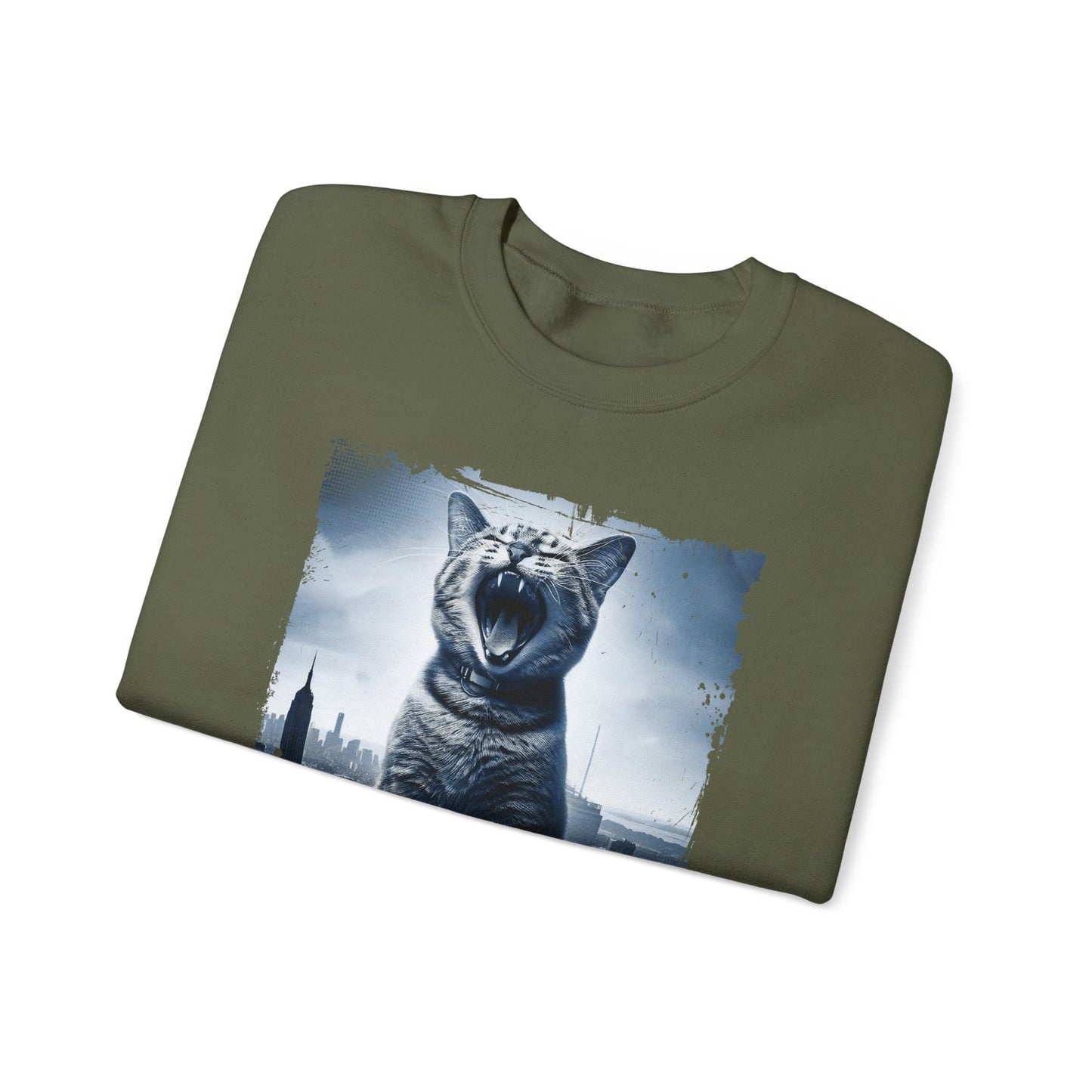 Catzilla Movie Crewneck Sweatshirt