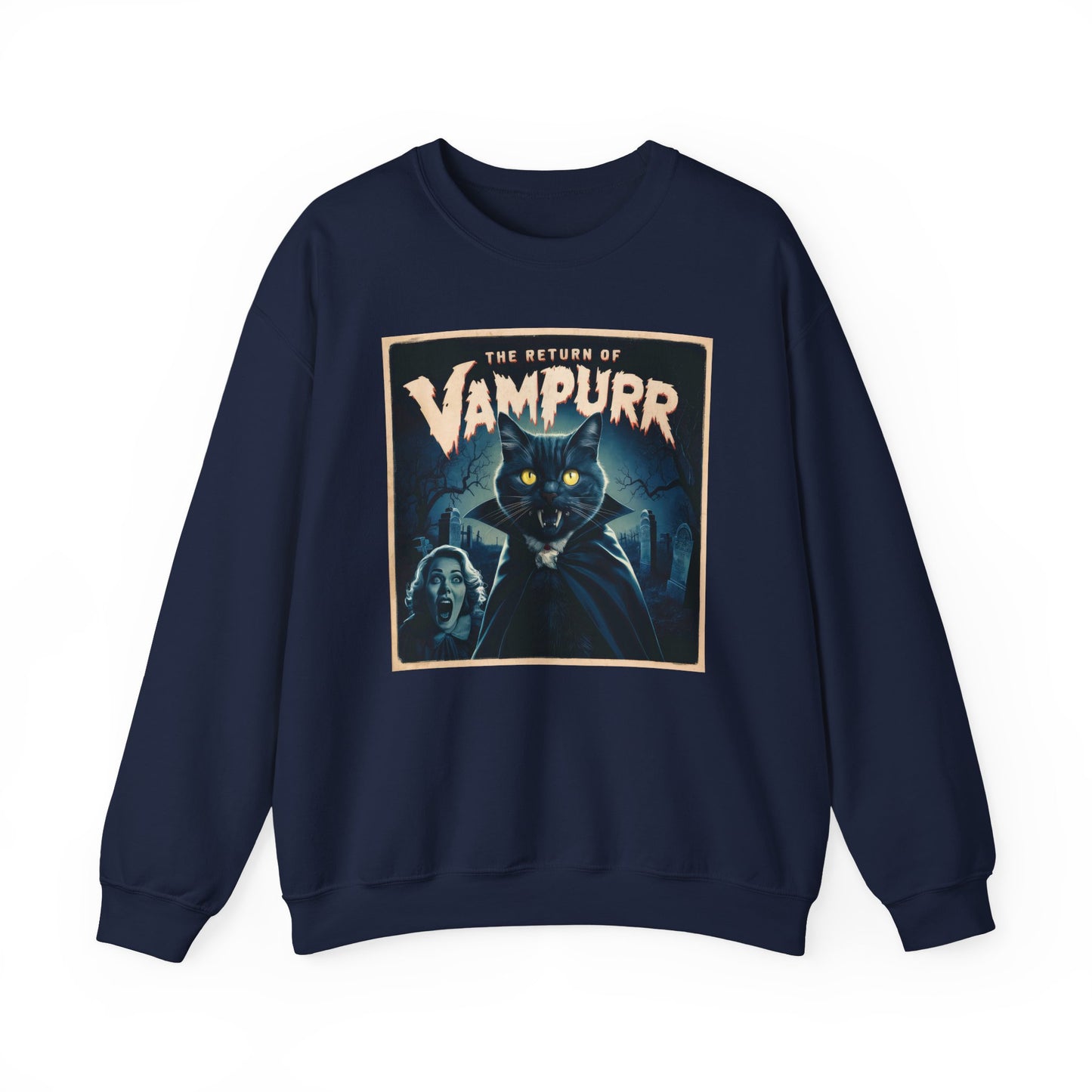 The Return Of Vampurr Movie Crewneck Sweatshirt