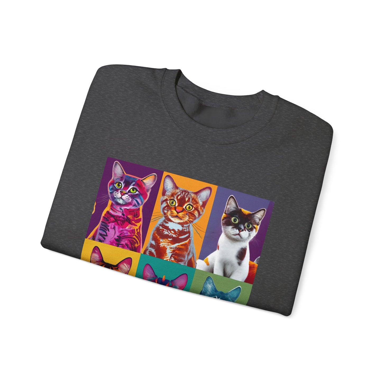 Catty Warhol Crewneck Sweatshirt
