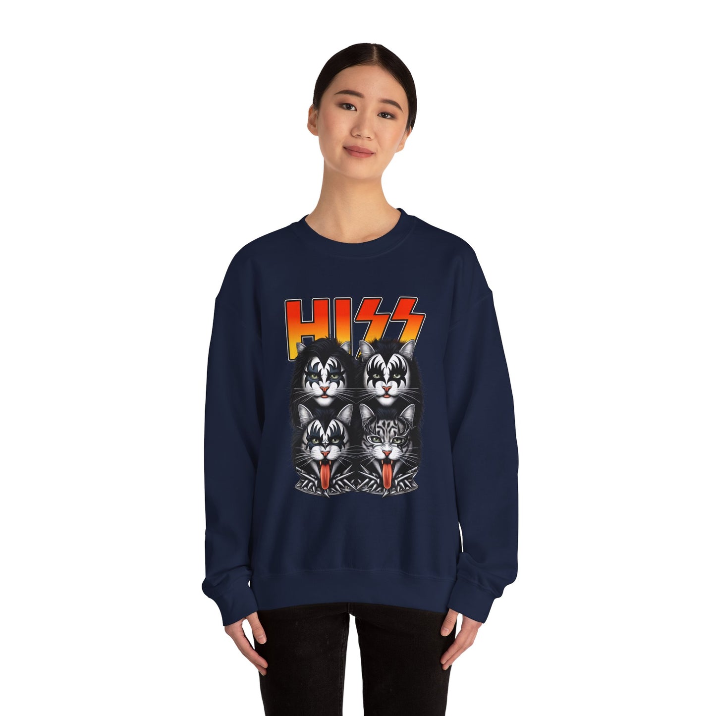 Hiss Band Crewneck Sweatshirt