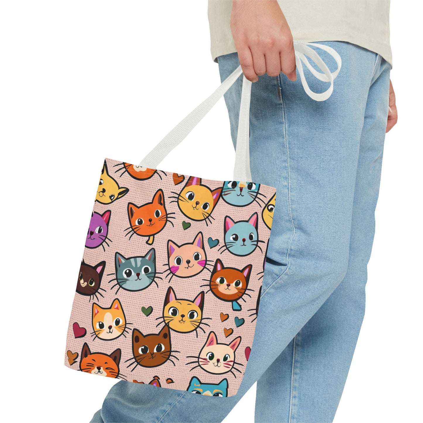 Chibi Cats Tote Bag