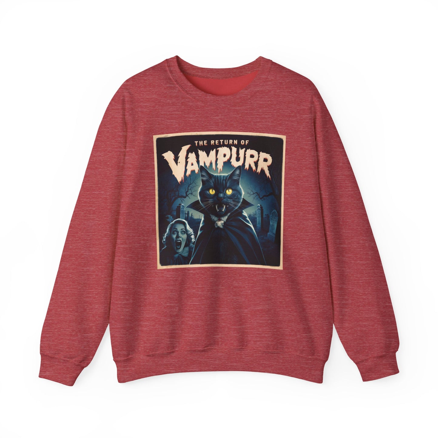 The Return Of Vampurr Movie Crewneck Sweatshirt