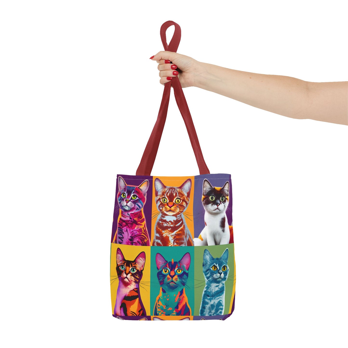 Catty Warhol Tote Bag