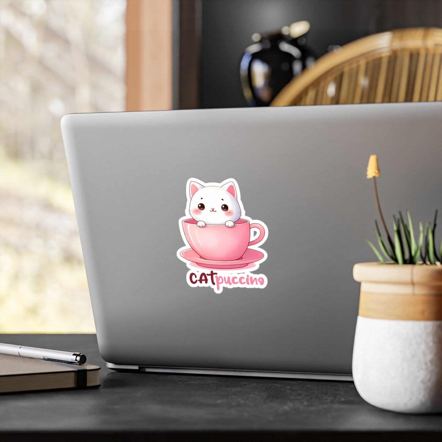 CATpuccino Vinyl Decal Sticker