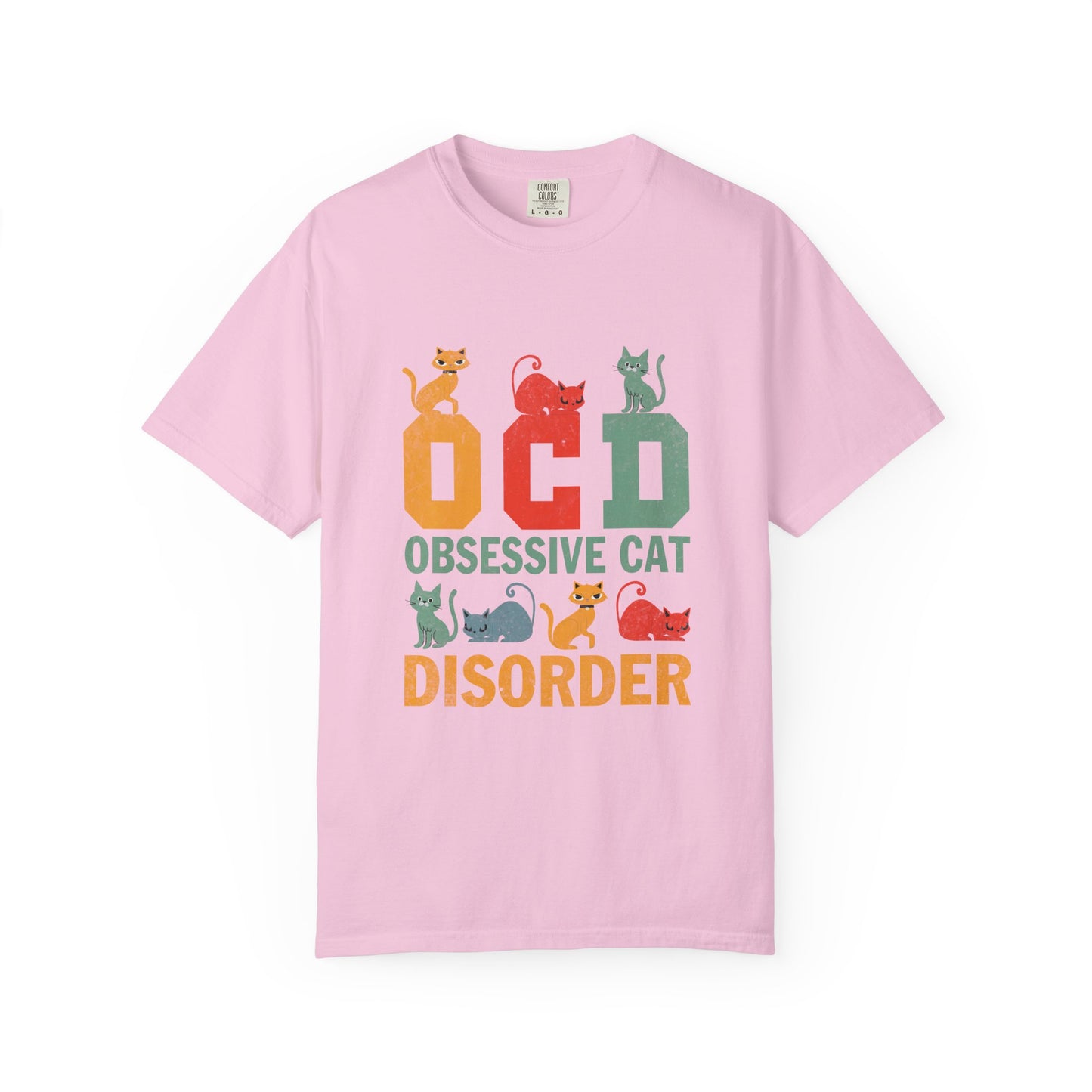 OCD Obsessive Cat Disorder T-Shirt